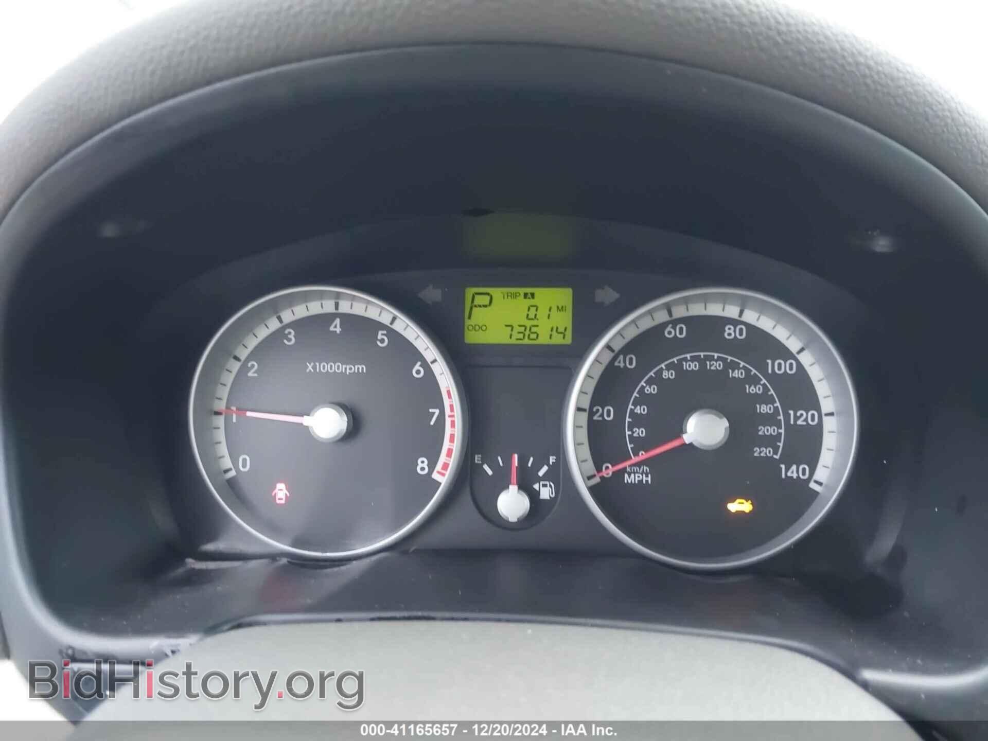 2009 HYUNDAI ACCENT - VIN: KMHCN46C49U284399 - Фото 7