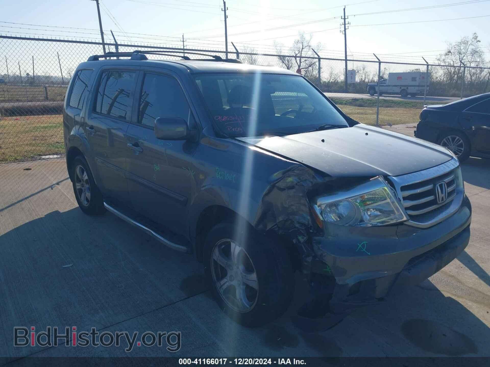 Фотография 5FNYF3H53DB002903 - HONDA PILOT 2013