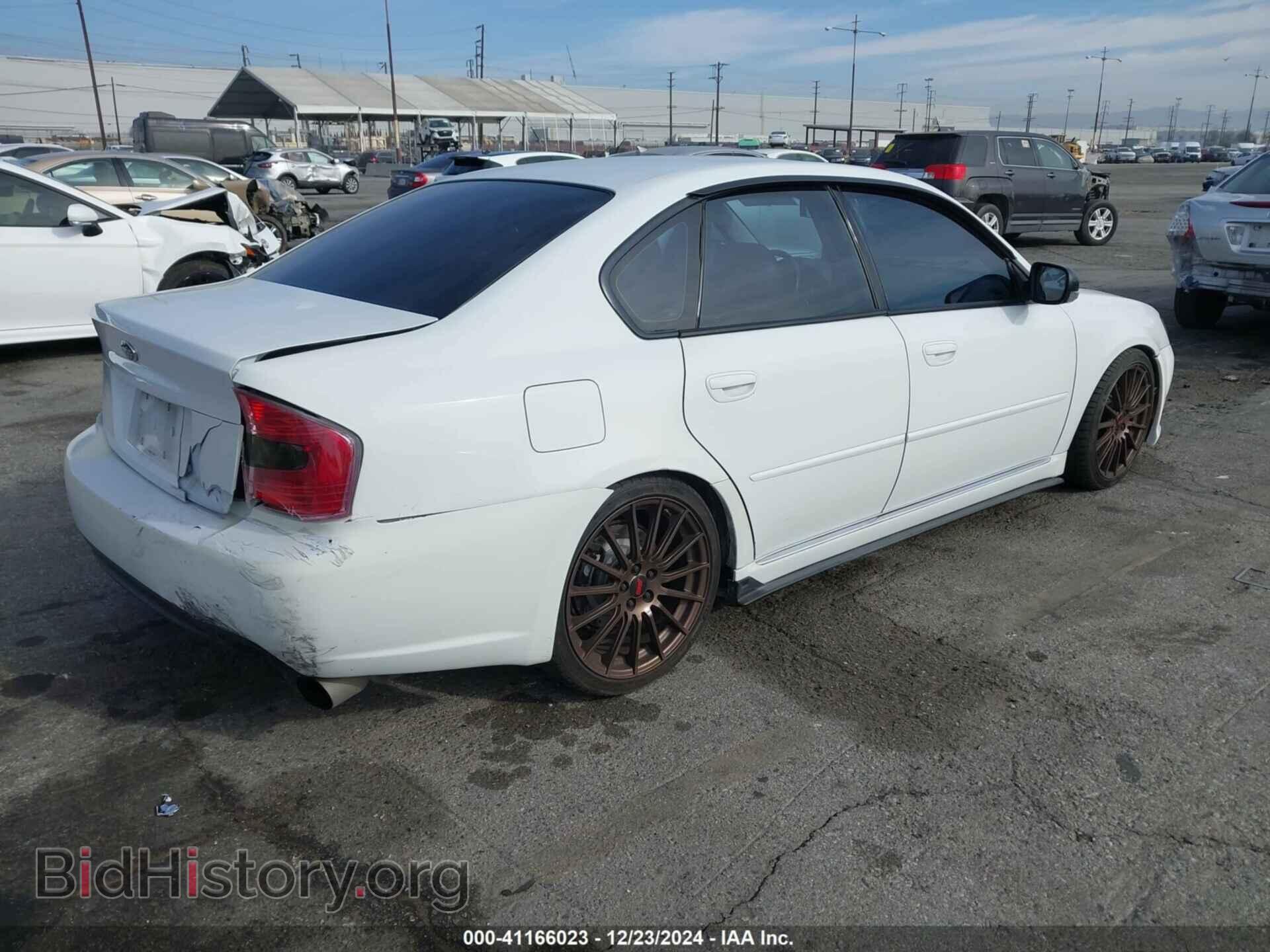 2006 SUBARU LEGACY - VIN: 4S3BL676166207337 - Фото 4
