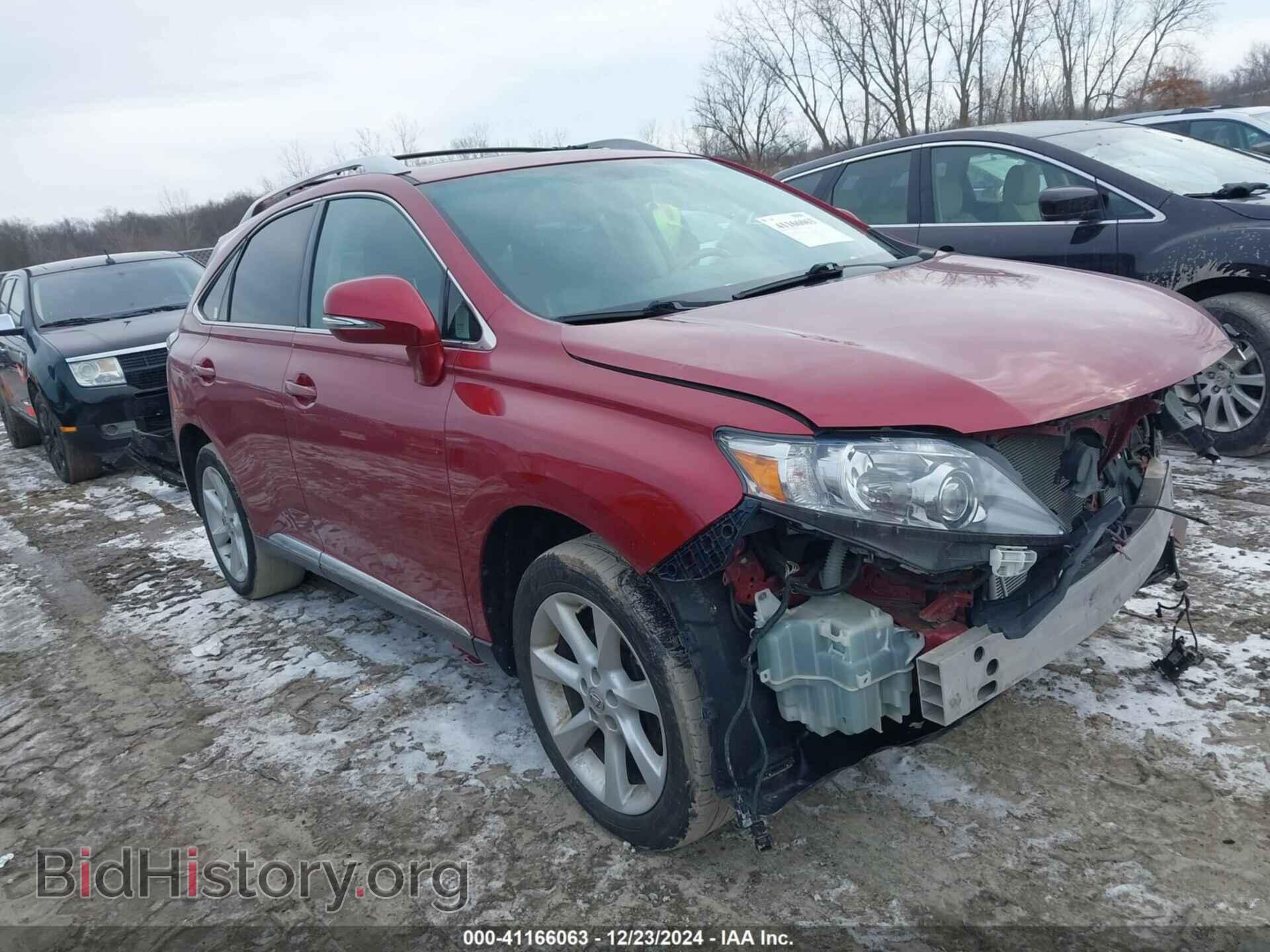 Photo 2T2ZK1BA2CC075754 - LEXUS RX 350 2012