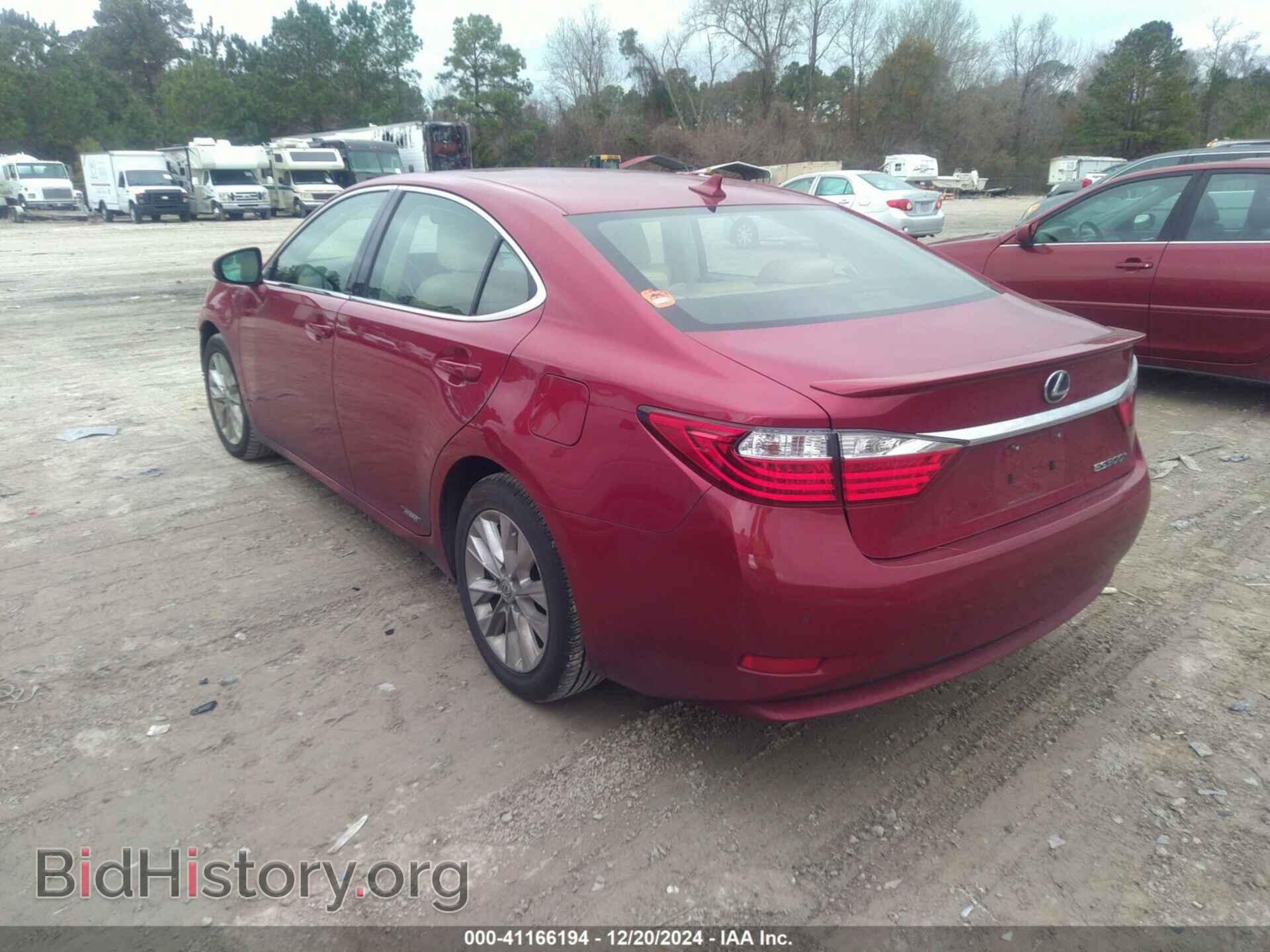 2013 LEXUS ES 300H - VIN: JTHBW1GG3D2029162 - Фото 3