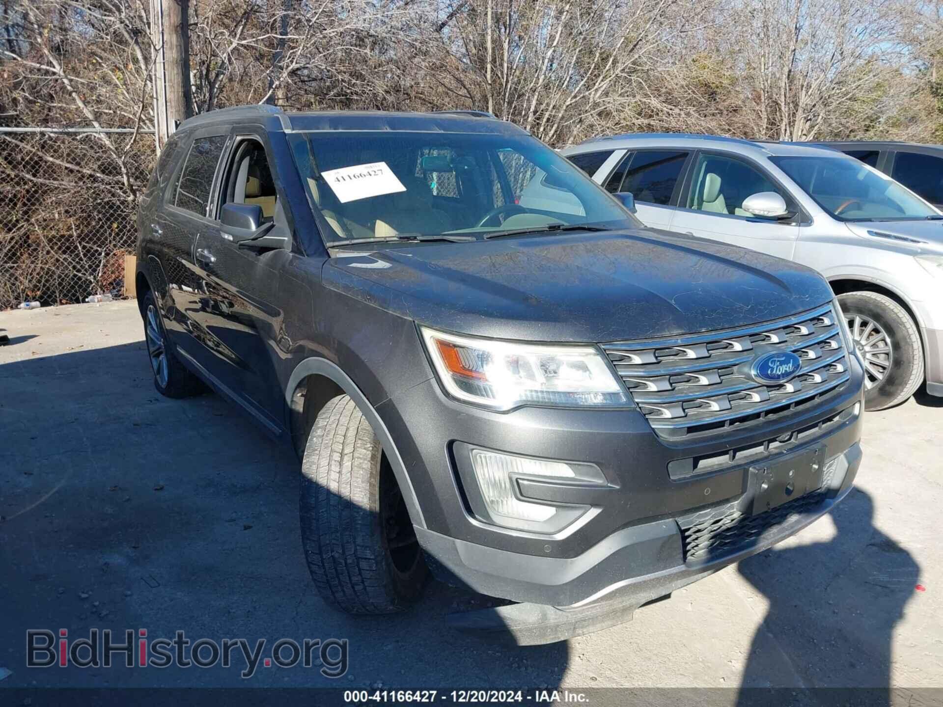Photo 1FM5K7F86GGS04243 - FORD EXPLORER 2016