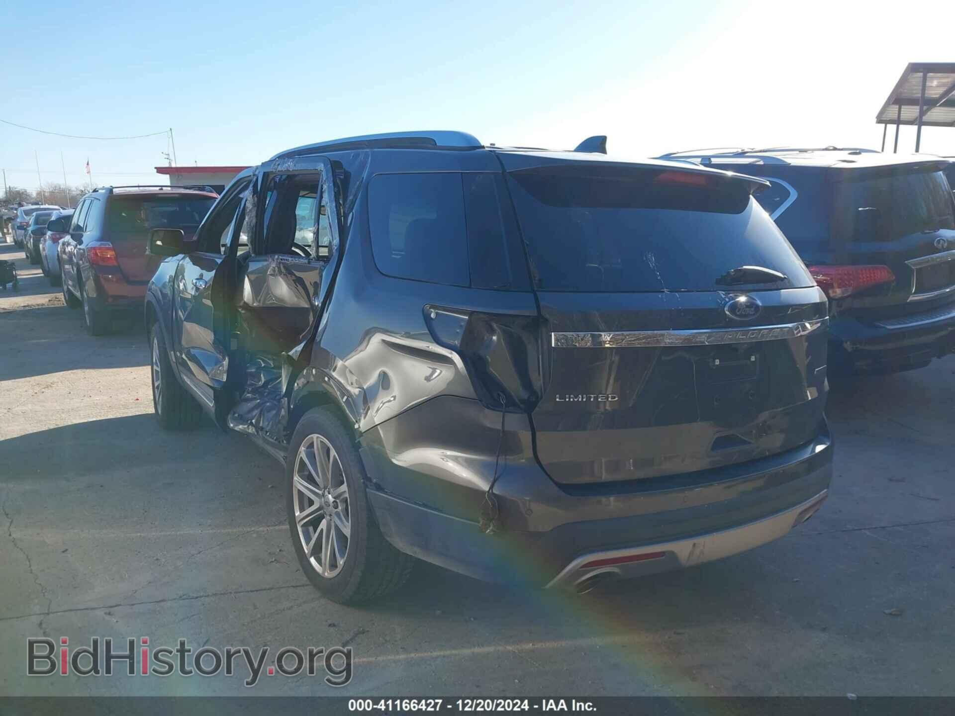 2016 FORD EXPLORER - VIN: 1FM5K7F86GGS04243 - Photo 3