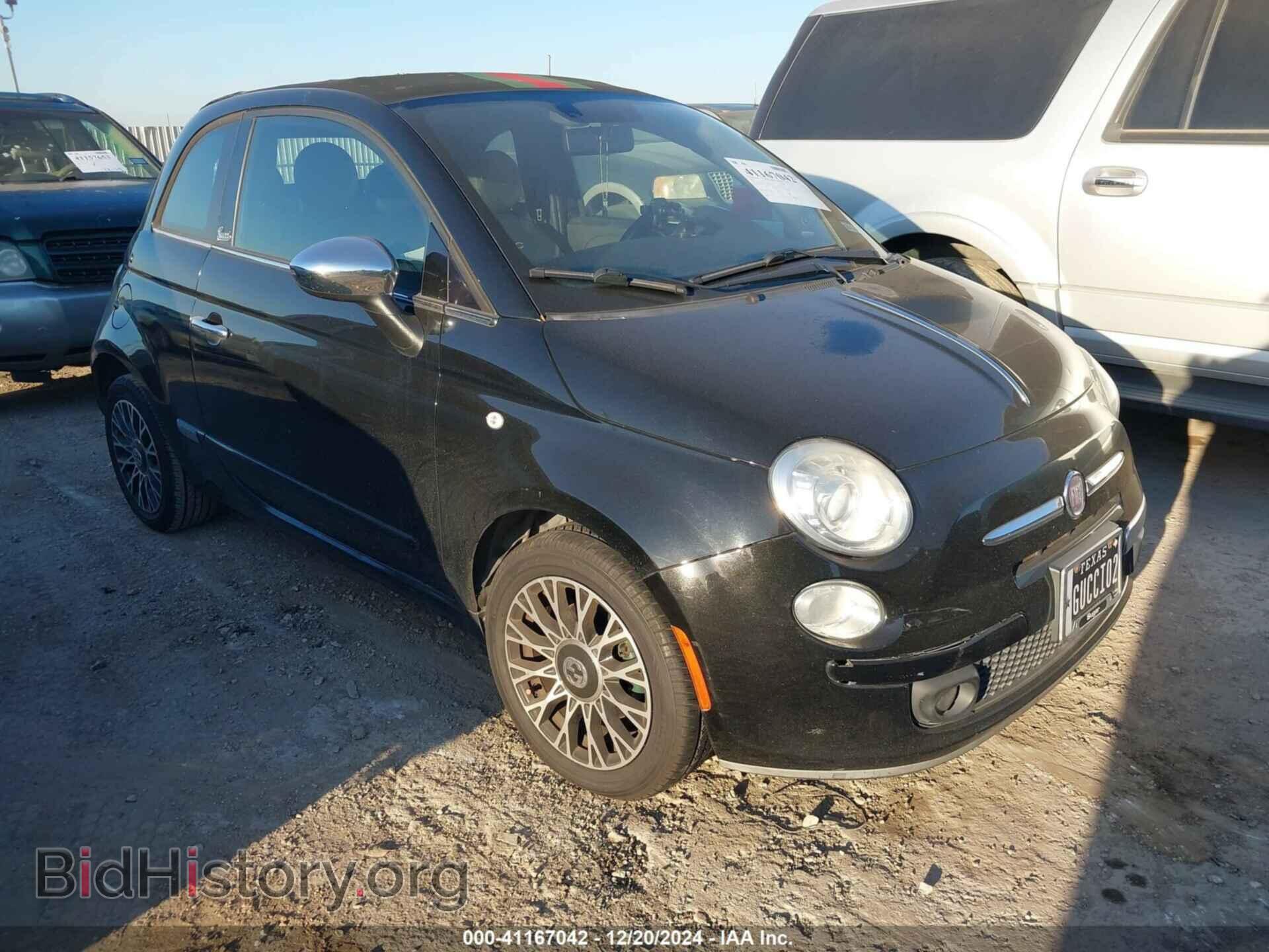Photo 3C3CFFER7CT253916 - FIAT 500C 2012