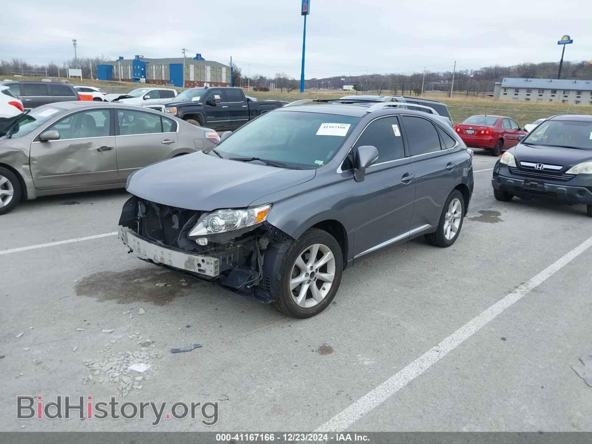 2012 LEXUS RX 350 - VIN: 2T2BK1BA7CC130104 - Фото 2