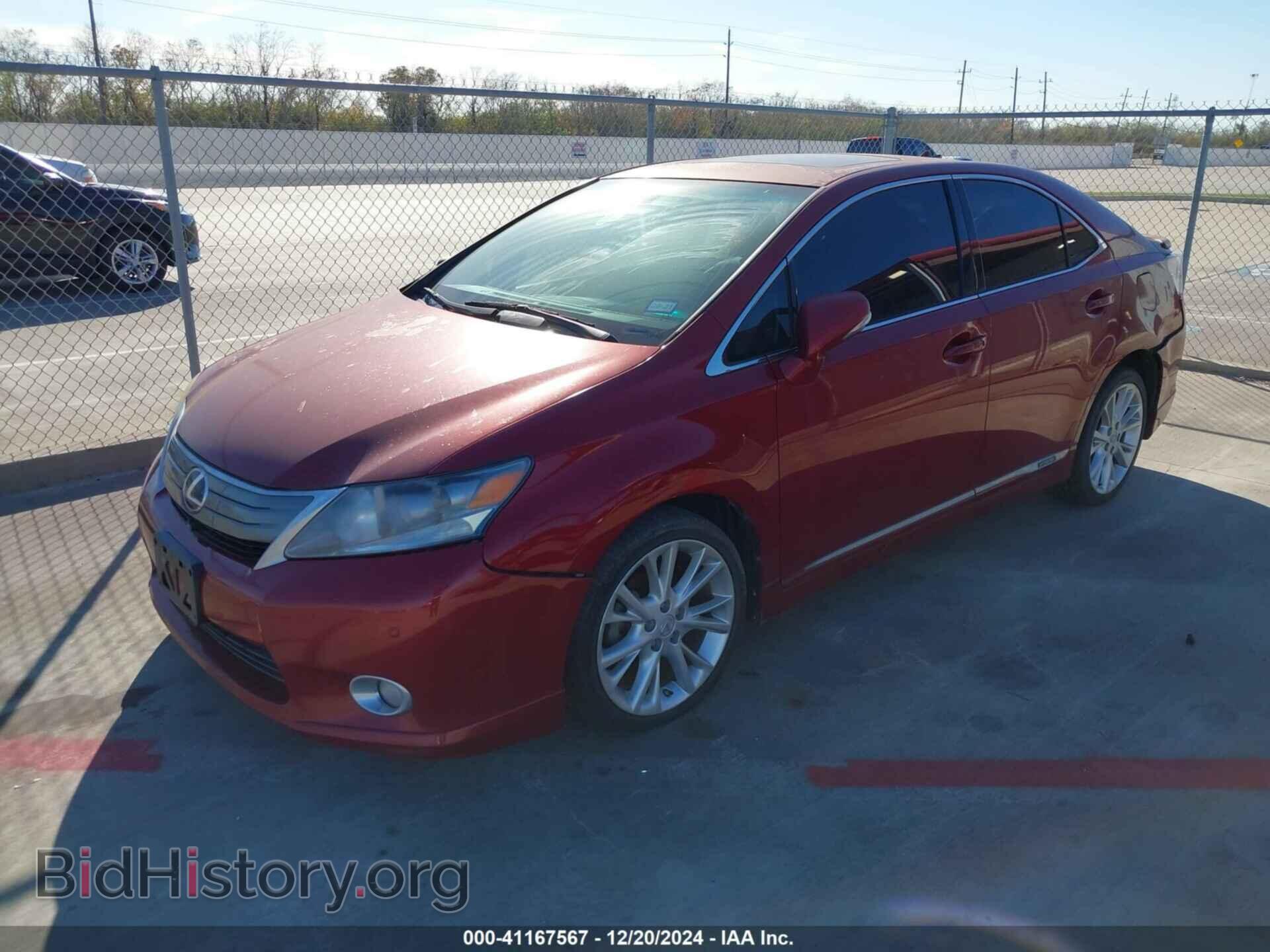 2010 LEXUS HS 250H - VIN: JTHBB1BA4A2020478 - Фото 2