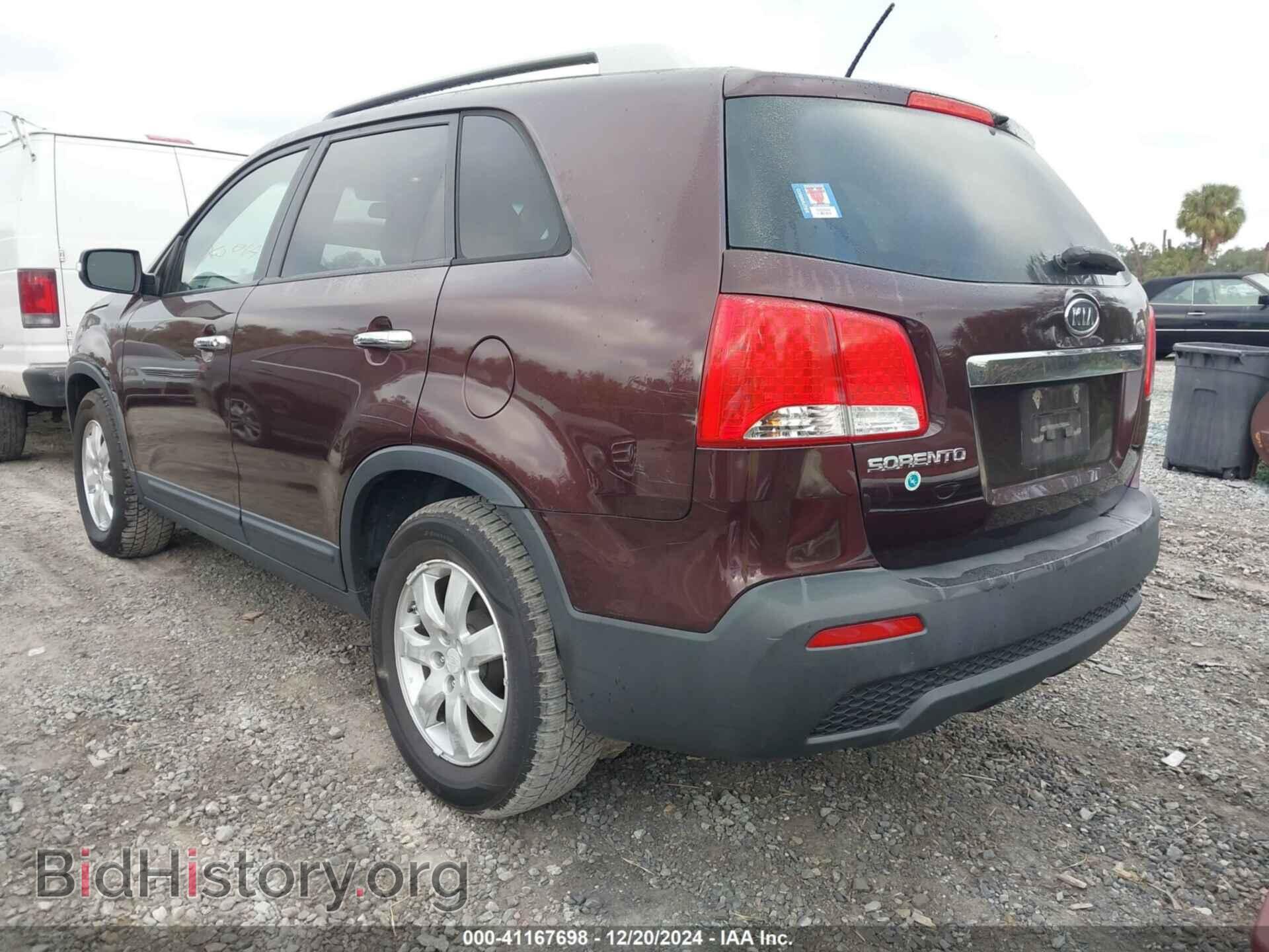 2011 KIA SORENTO - VIN: 5XYKTDA23BG166310 - Фото 3