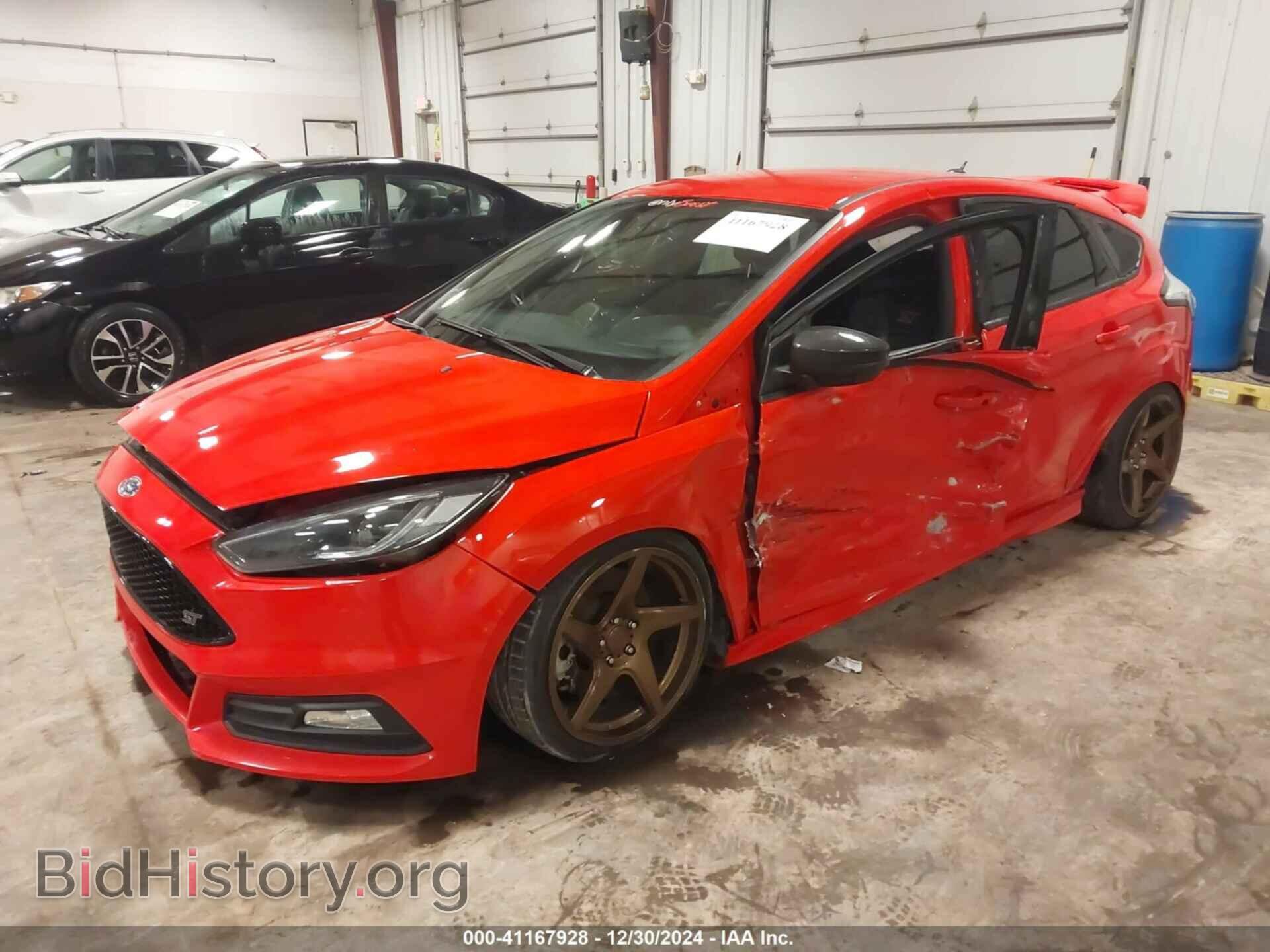 2017 FORD FOCUS ST - VIN: 1FADP3L90HL299465 - Фото 2
