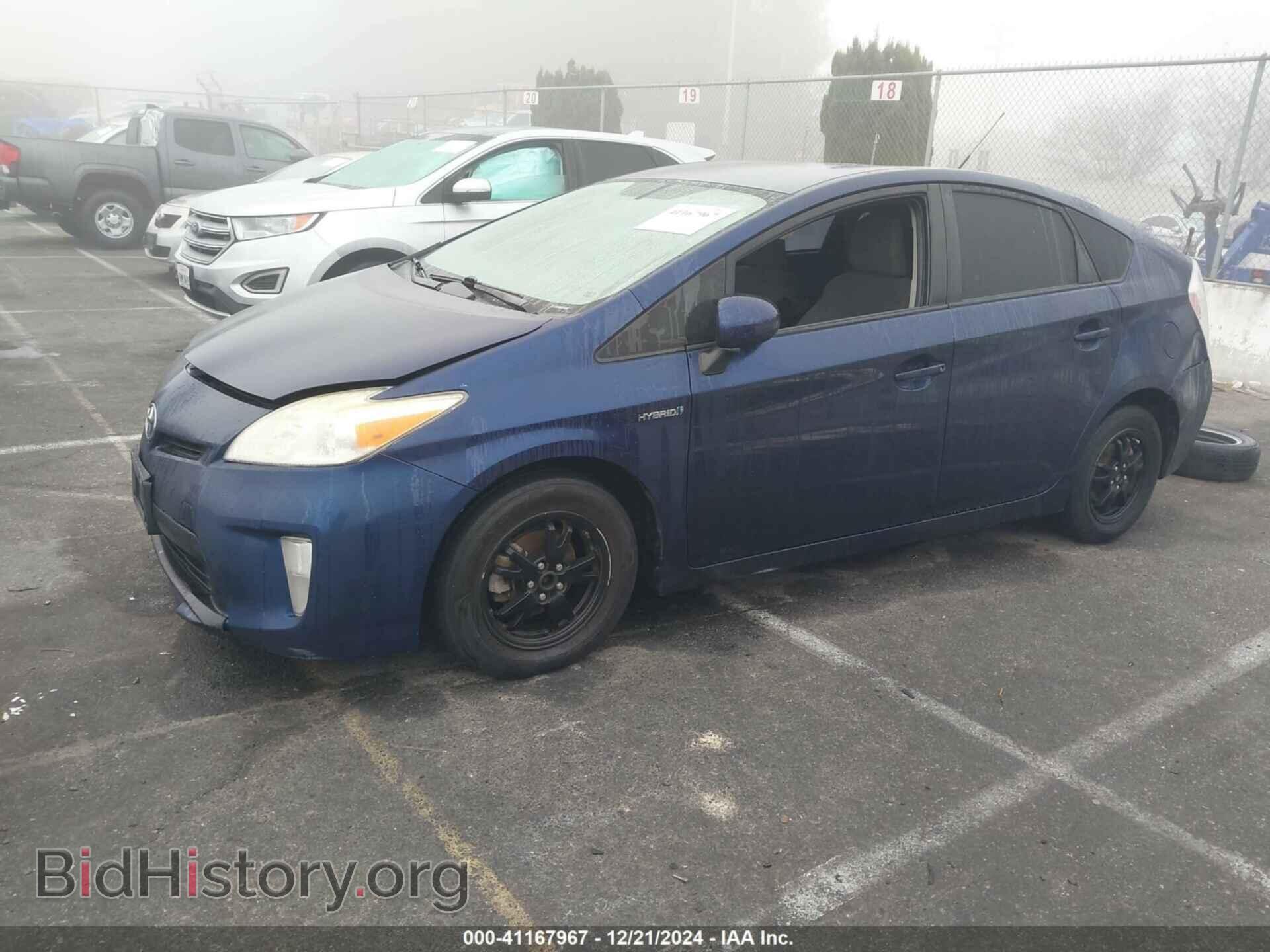 2012 TOYOTA PRIUS - VIN: JTDKN3DUXC1490230 - Фото 2