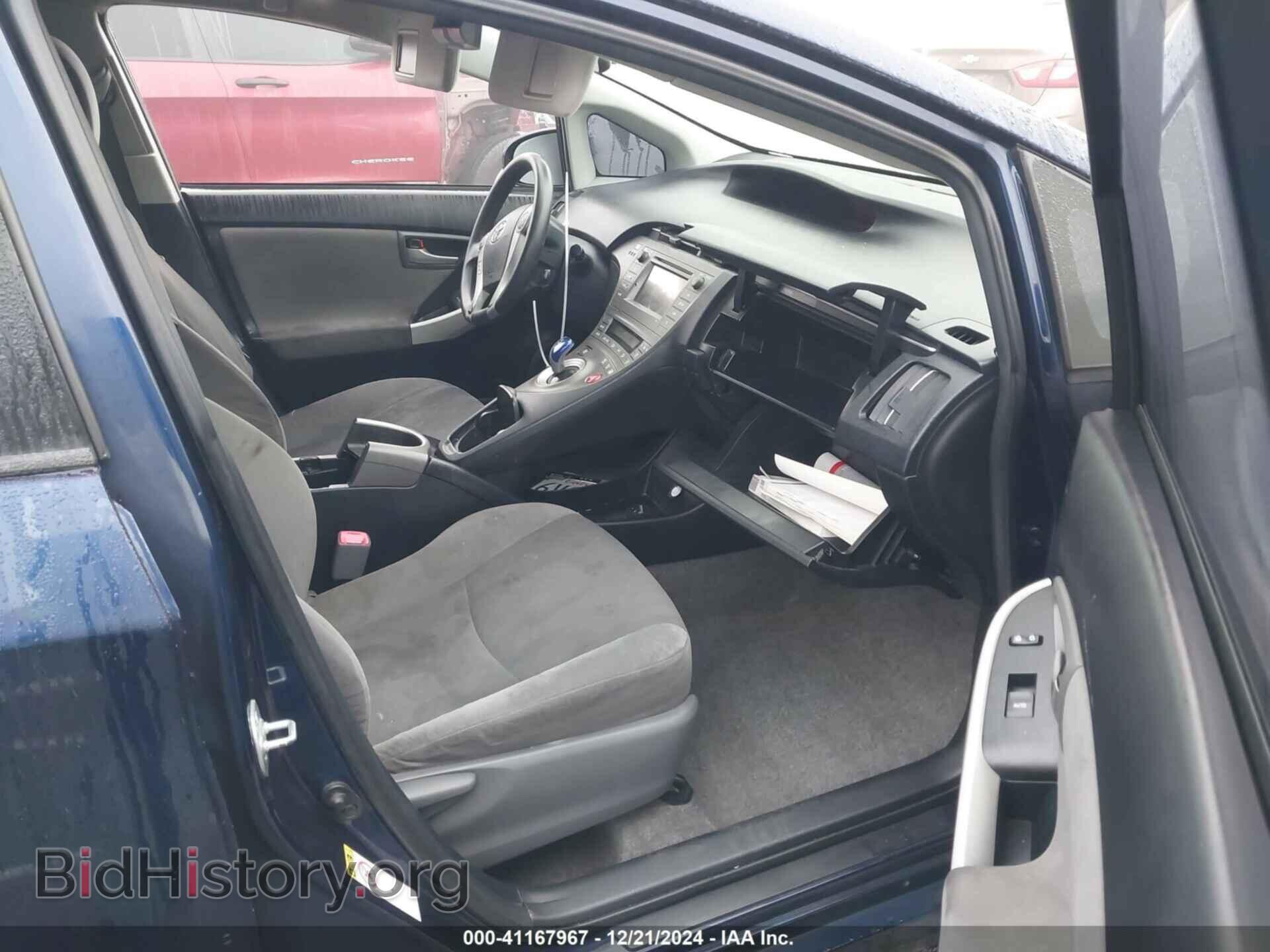 2012 TOYOTA PRIUS - VIN: JTDKN3DUXC1490230 - Фото 5