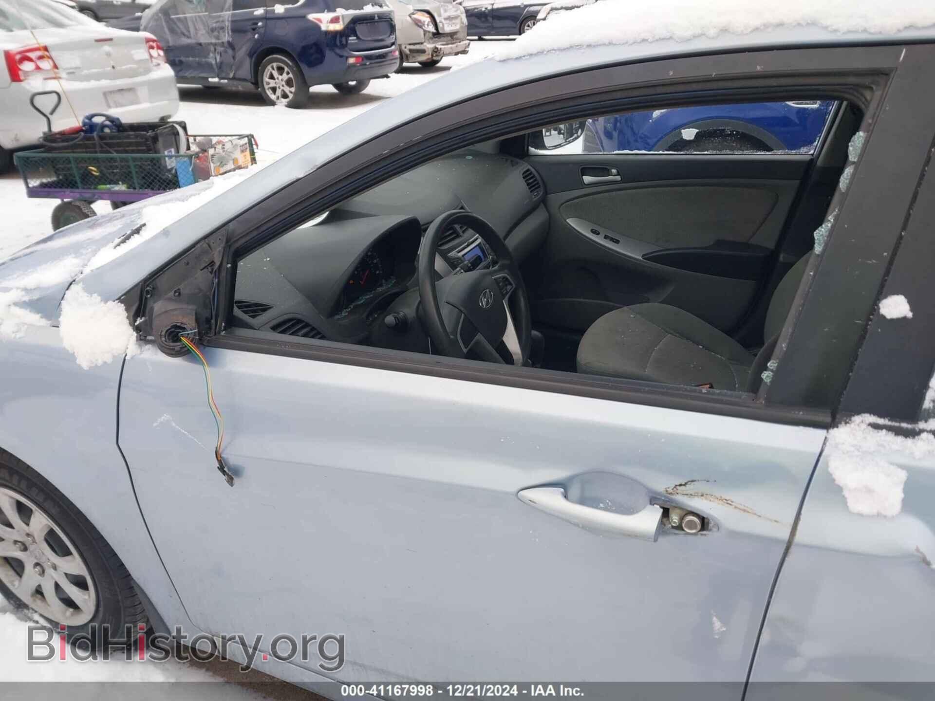 2013 HYUNDAI ACCENT - VIN: KMHCT5AE2DU135664 - Фото 6