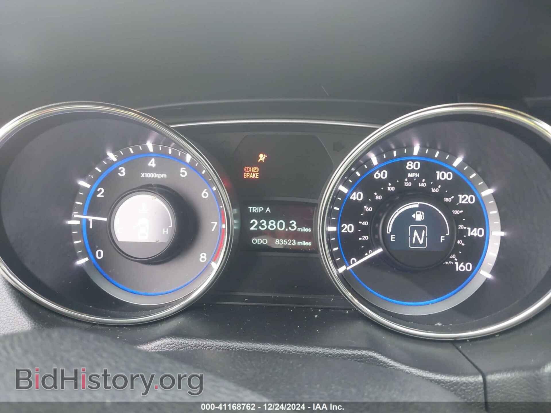 2012 HYUNDAI SONATA - VIN: 5NPEC4AC7CH358992 - Фото 7