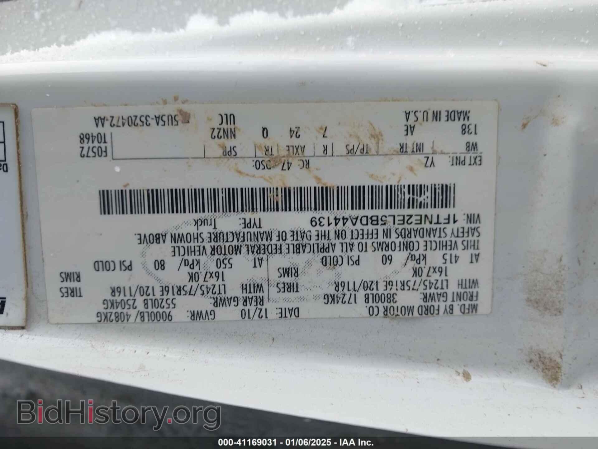 2011 FORD E-250 - VIN: 1FTNE2EL5BDA44139 - Photo 9
