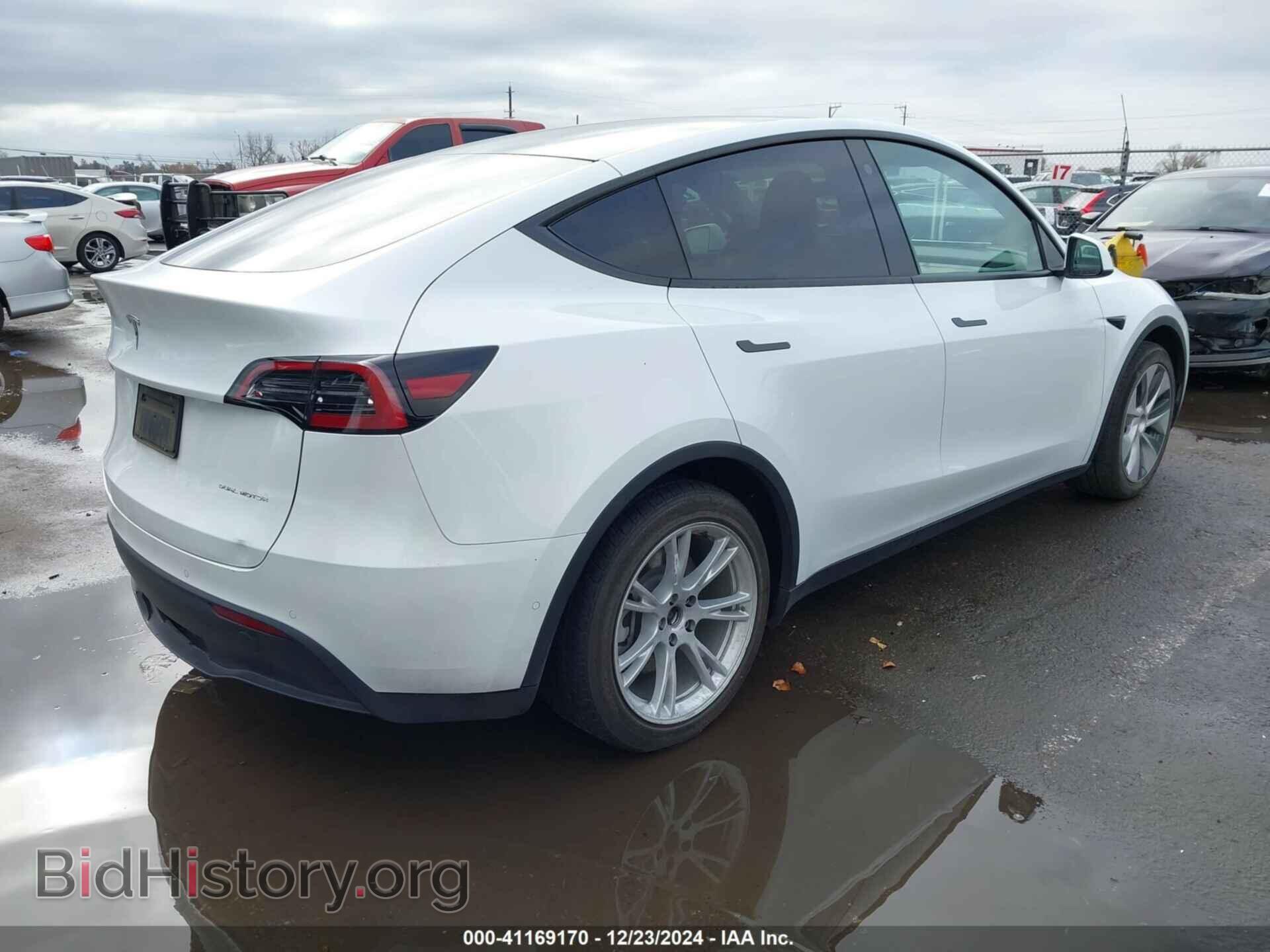 2021 TESLA MODEL Y - VIN: 5YJYGDEE5MF295016 - Фото 4
