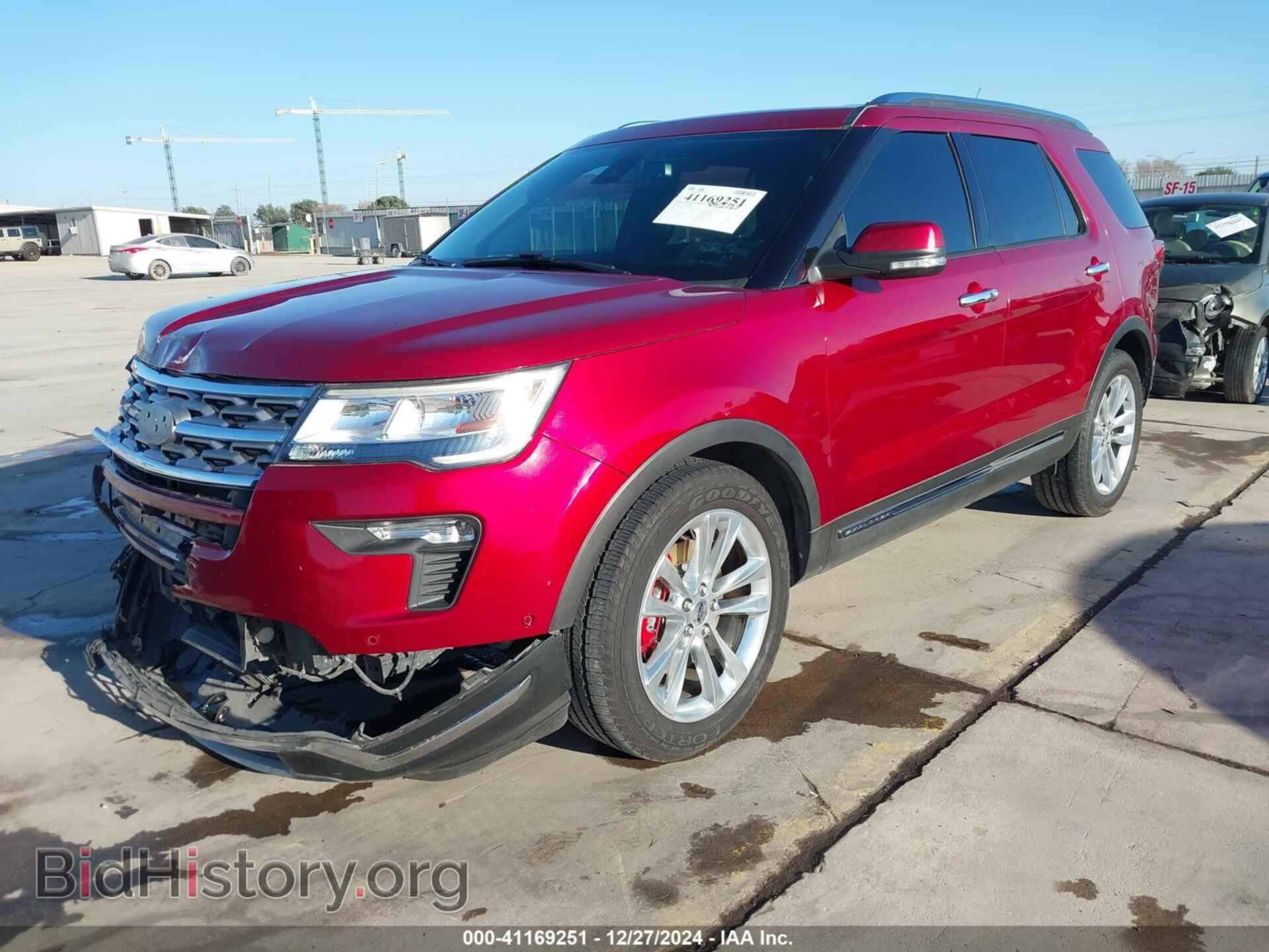 2018 FORD EXPLORER - VIN: 1FM5K7F83JGB42482 - Фото 2