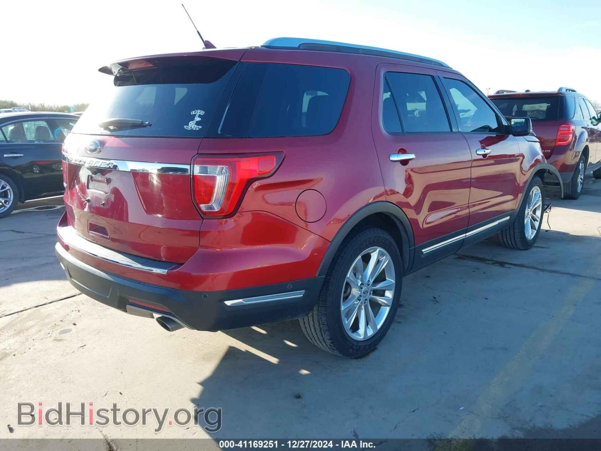 2018 FORD EXPLORER - VIN: 1FM5K7F83JGB42482 - Фото 4