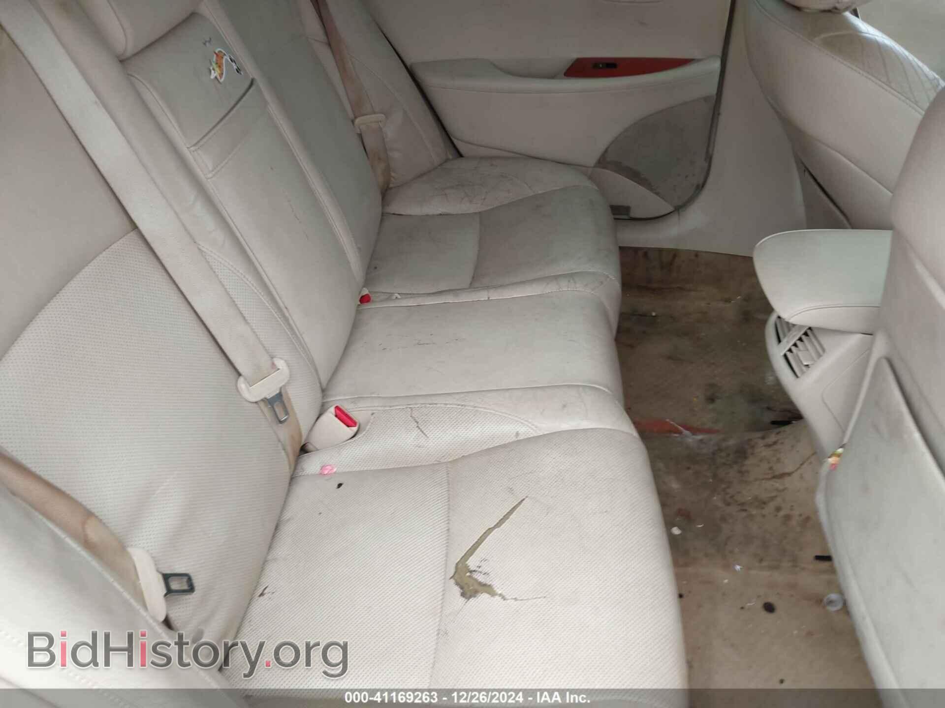 2011 LEXUS ES 350 - VIN: JTHBK1EG3B2445949 - Фото 8
