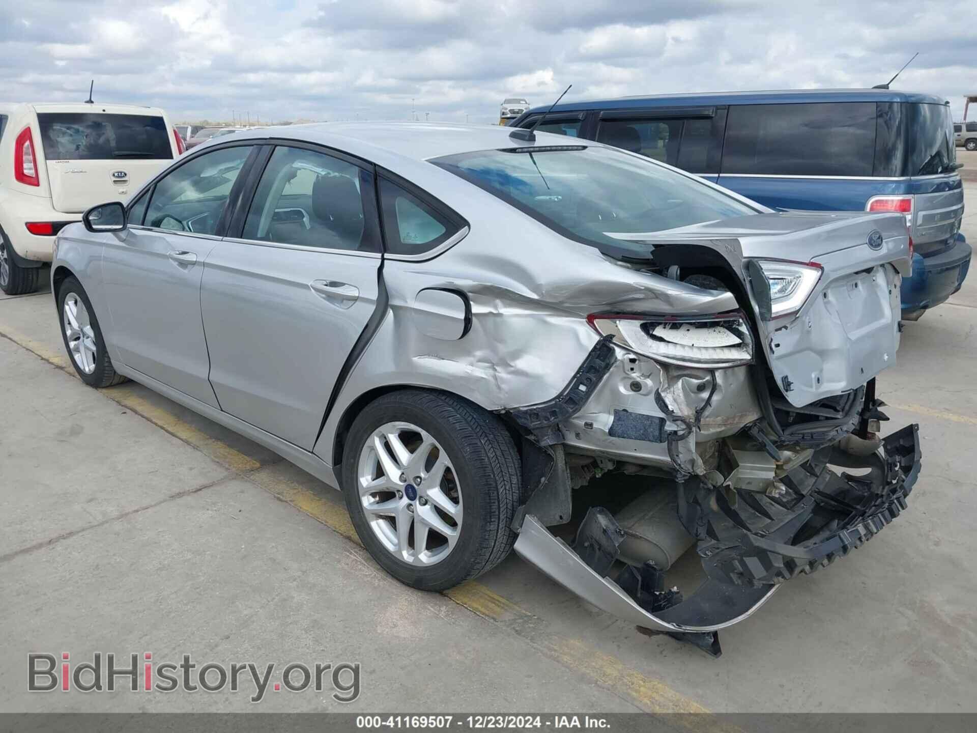 2013 FORD FUSION - VIN: 3FA6P0H79DR321697 - Фото 3