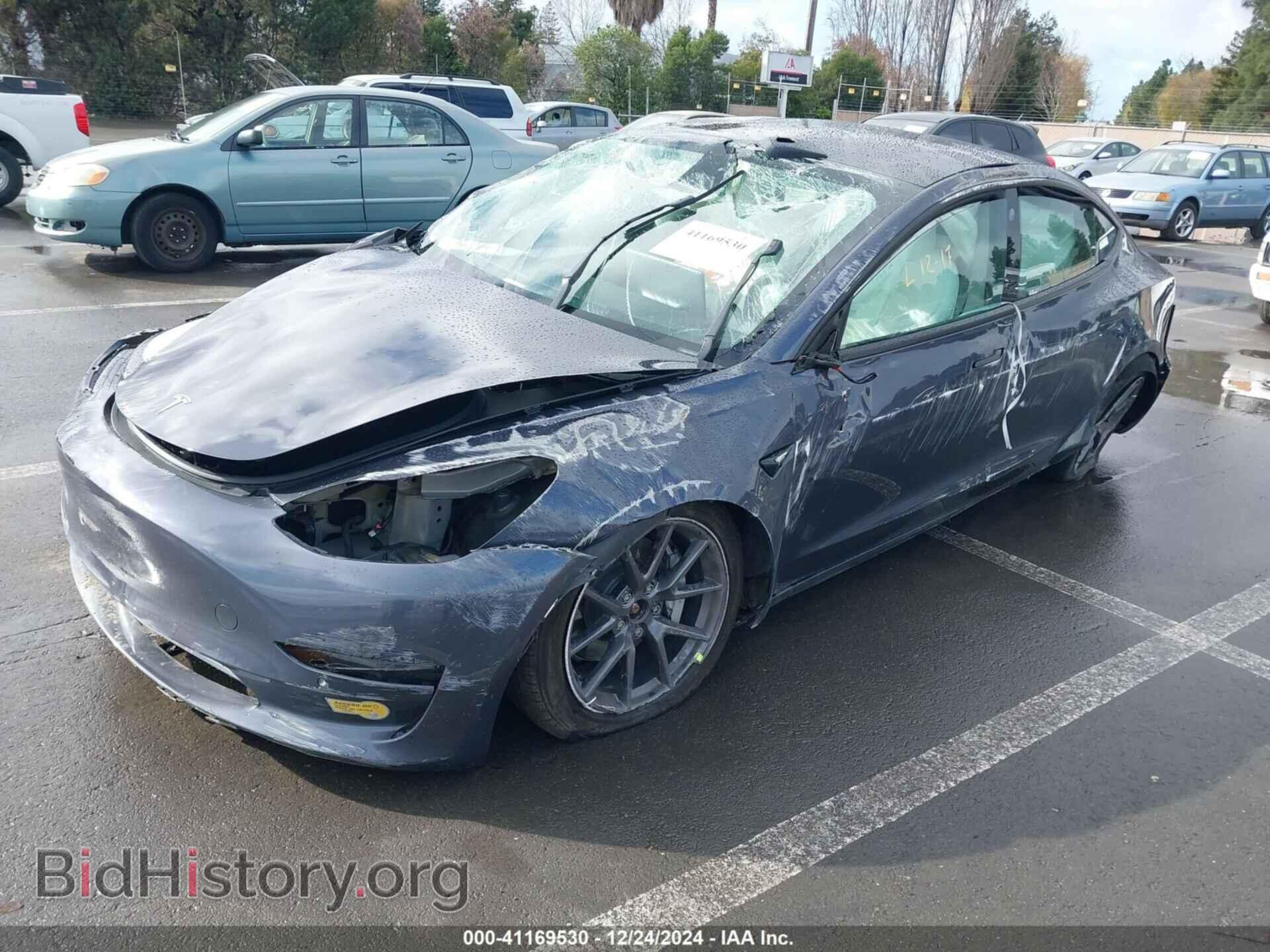2021 TESLA MODEL 3 - VIN: 5YJ3E1EB8MF999943 - Фото 2