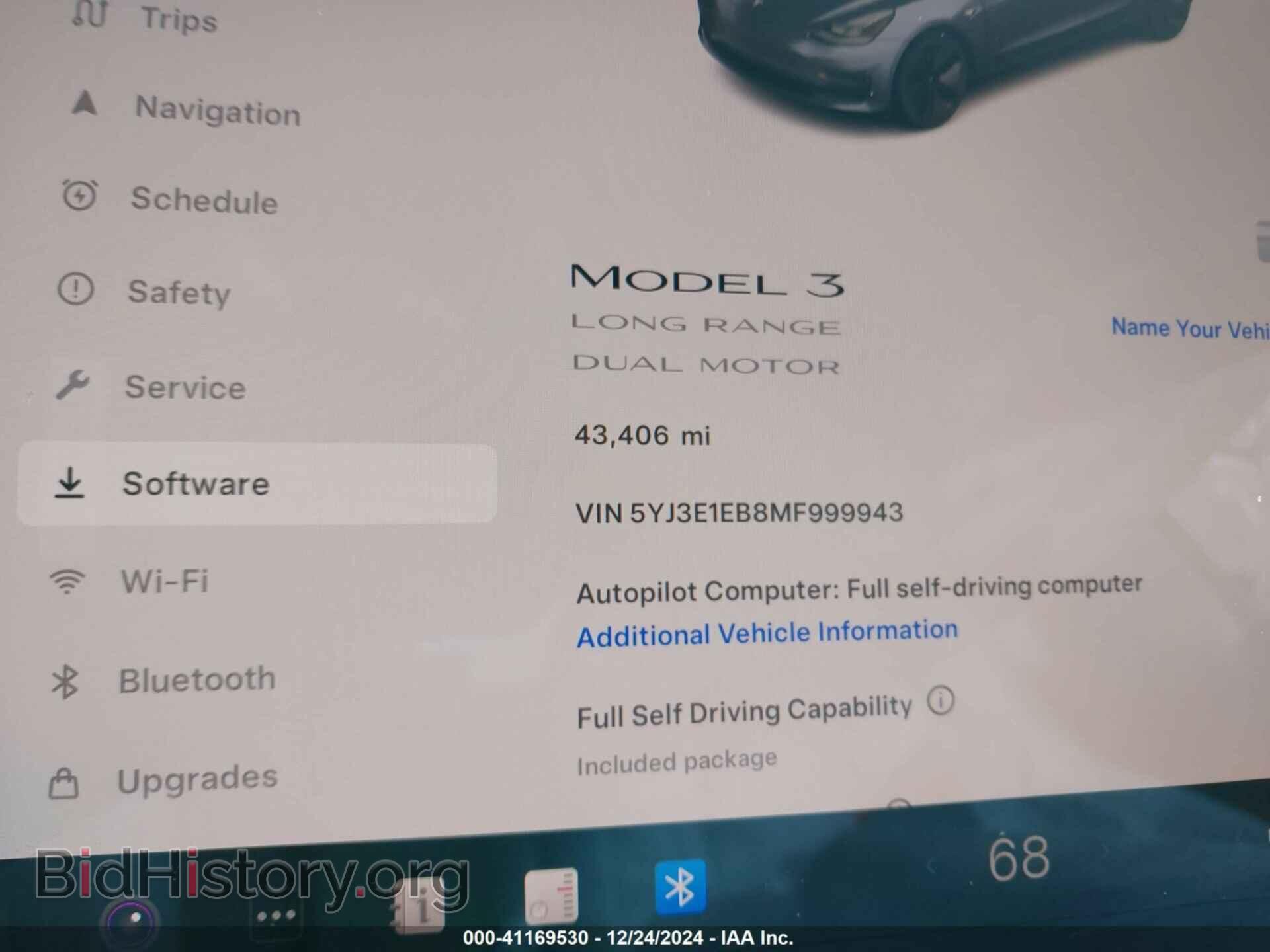 2021 TESLA MODEL 3 - VIN: 5YJ3E1EB8MF999943 - Фото 7