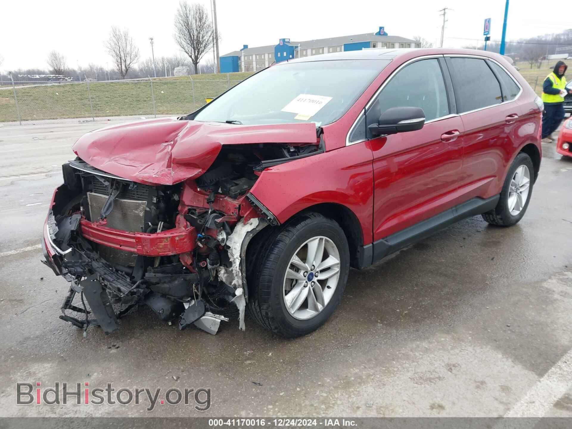 2015 FORD EDGE - VIN: 2FMTK3J8XFBB02695 - Фото 2