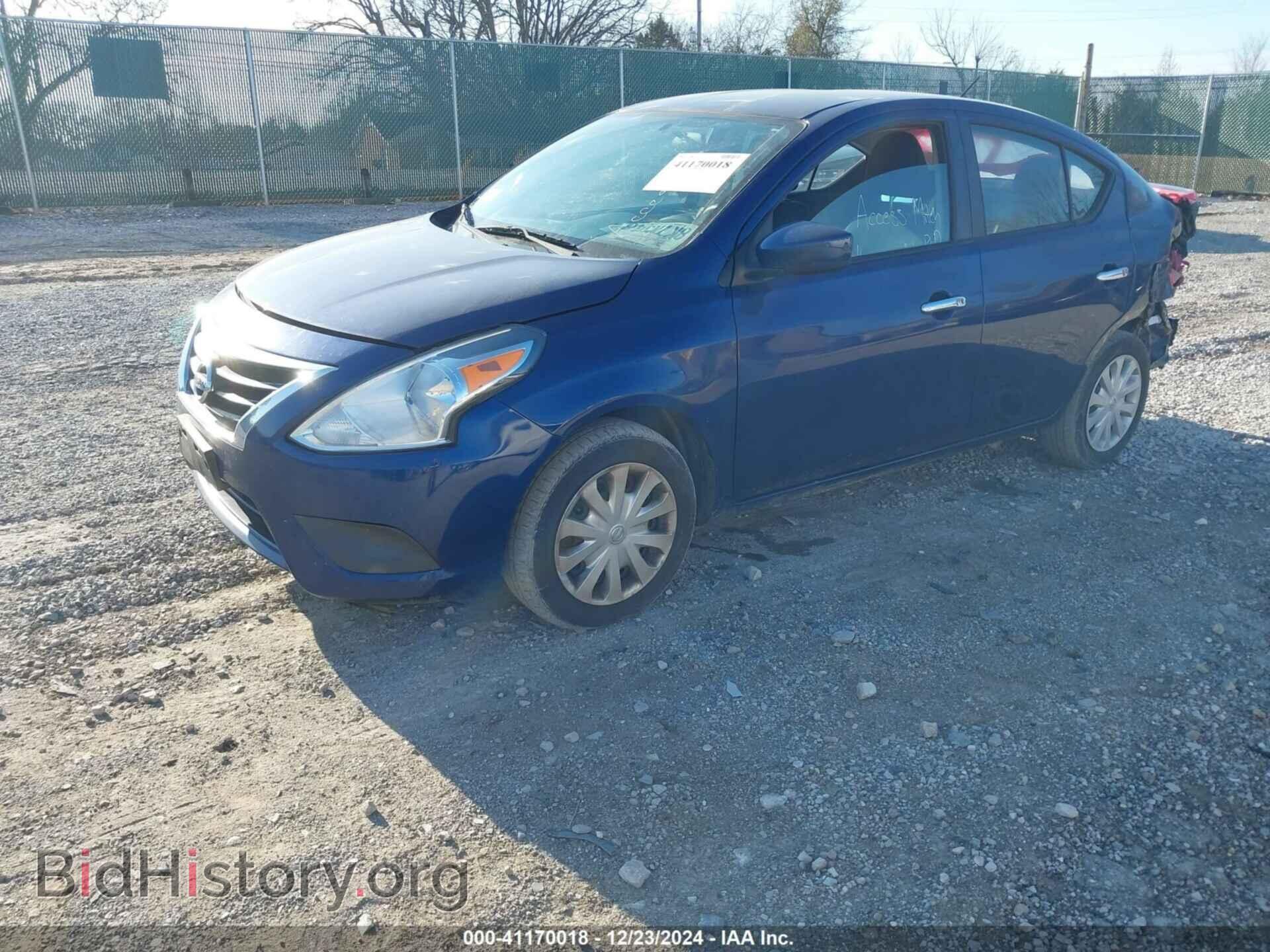 2019 NISSAN VERSA - VIN: 3N1CN7AP3KL871325 - Фото 2