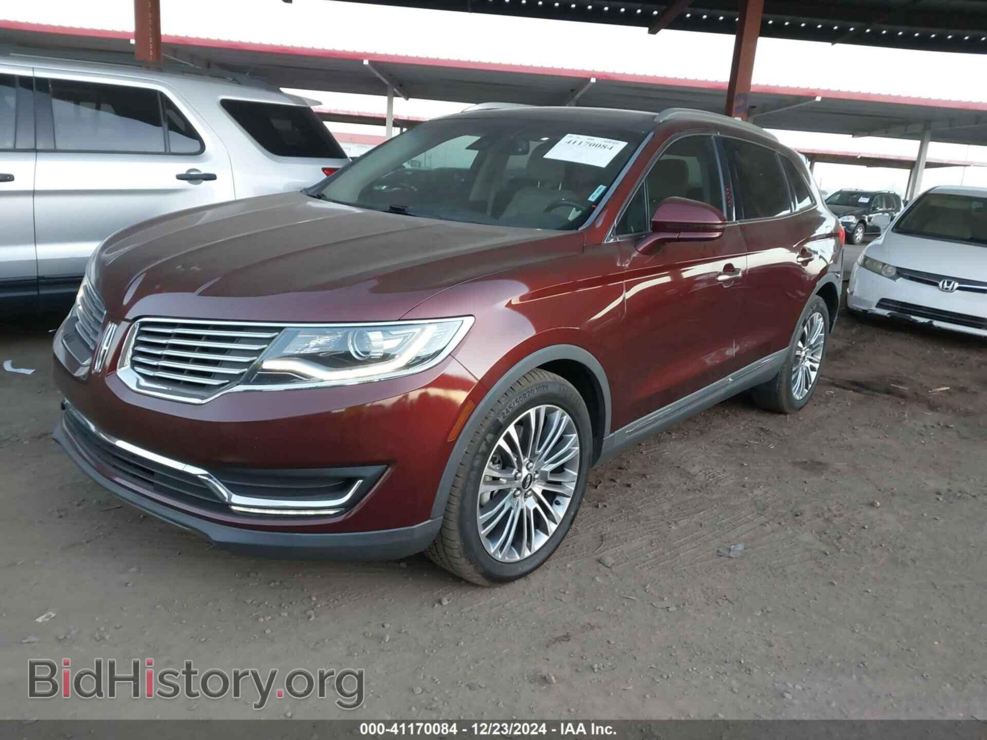 2016 LINCOLN MKX - VIN: 2LMTJ8LR2GBL88621 - Фото 2