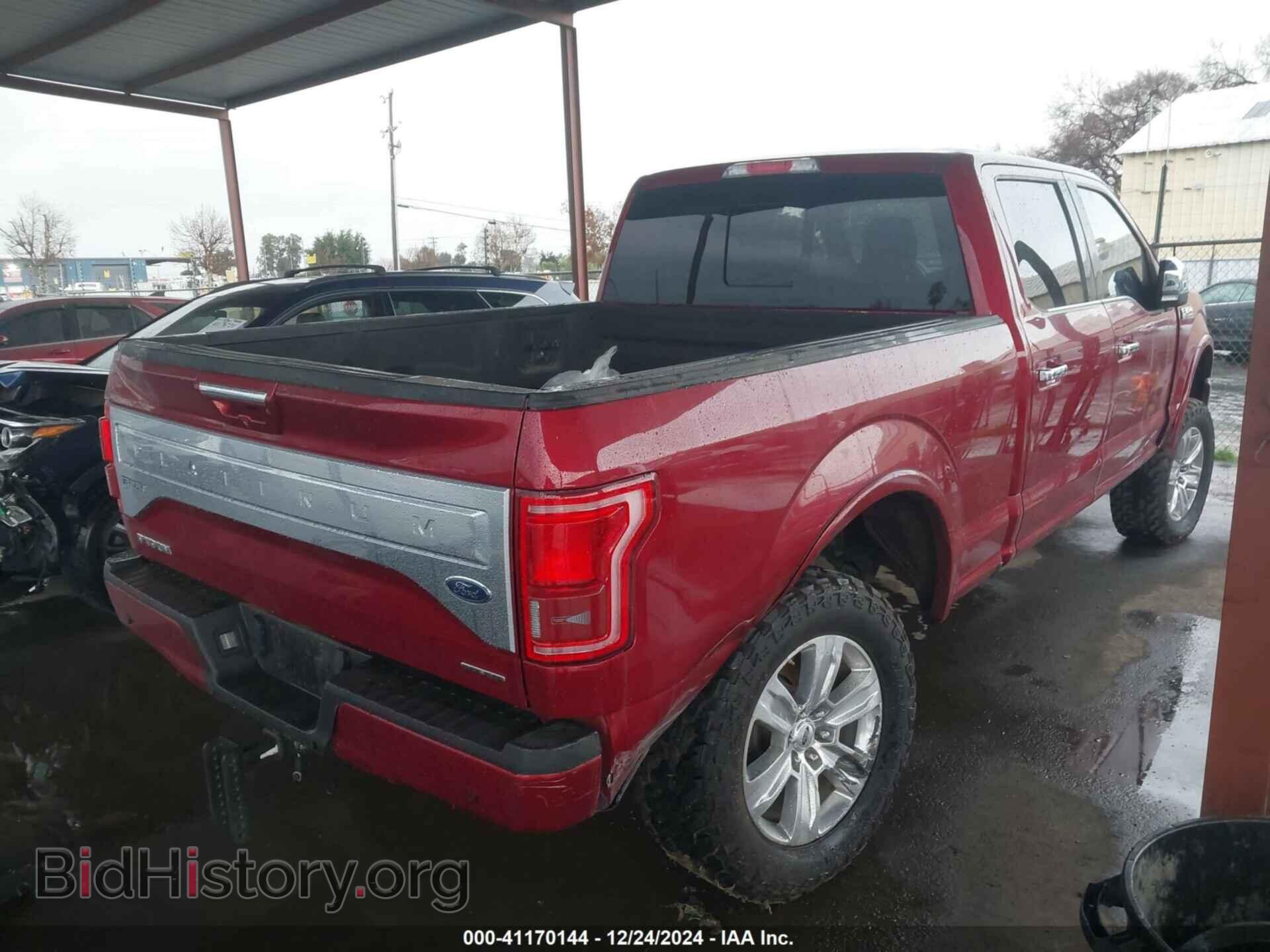 2015 FORD F-150 - VIN: 1FTEW1CF5FFD09267 - Фото 4