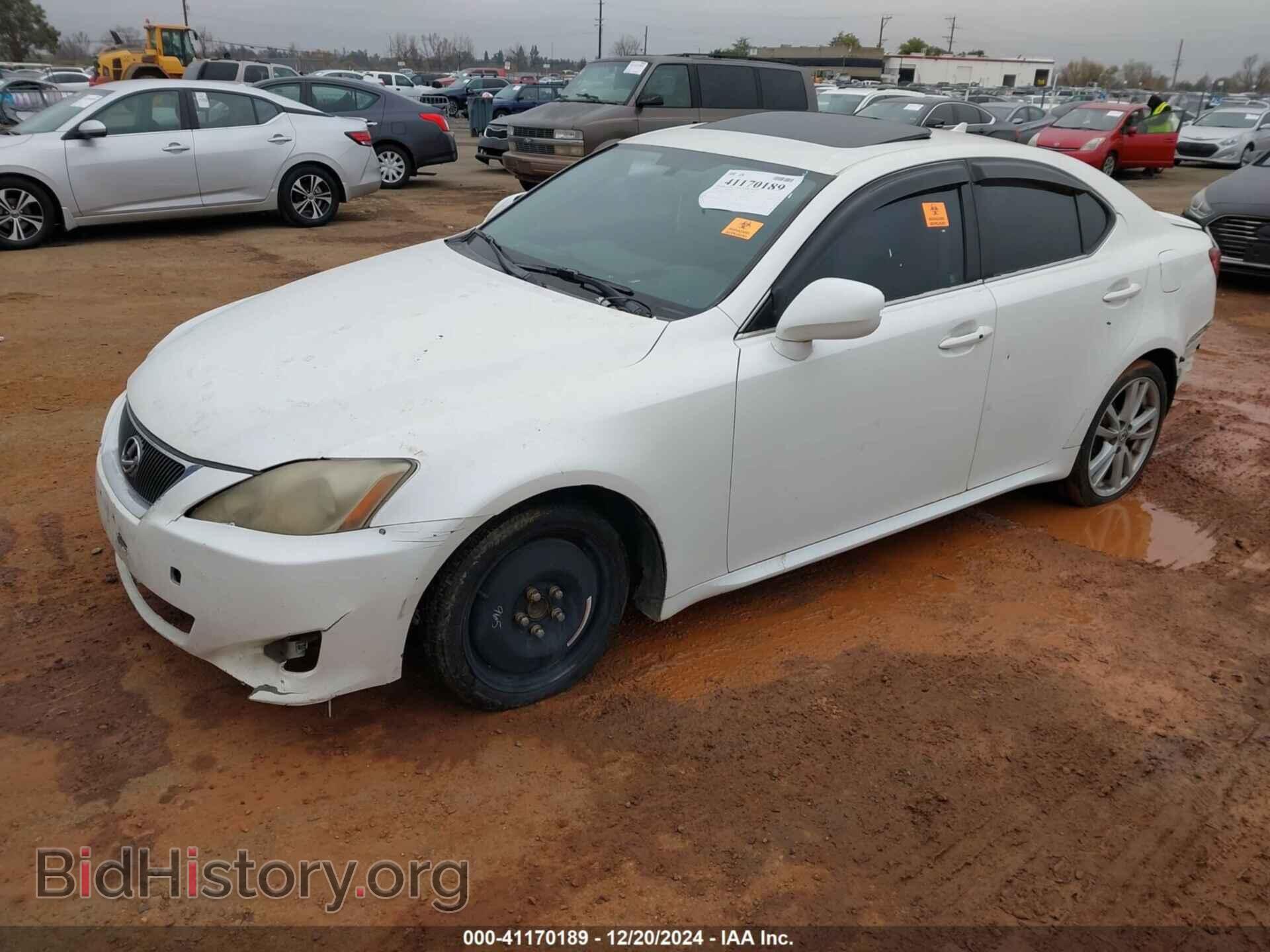 2007 LEXUS IS 250 - VIN: JTHBK262X72025783 - Фото 2