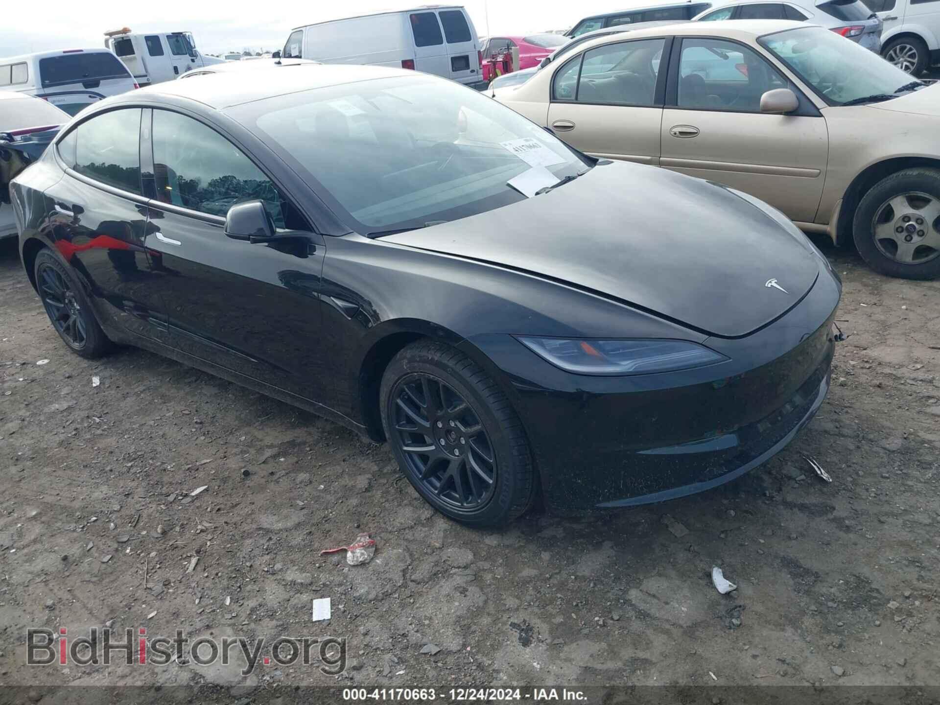 Photo 5YJ3E1EB2RF806922 - TESLA MODEL 3 2024
