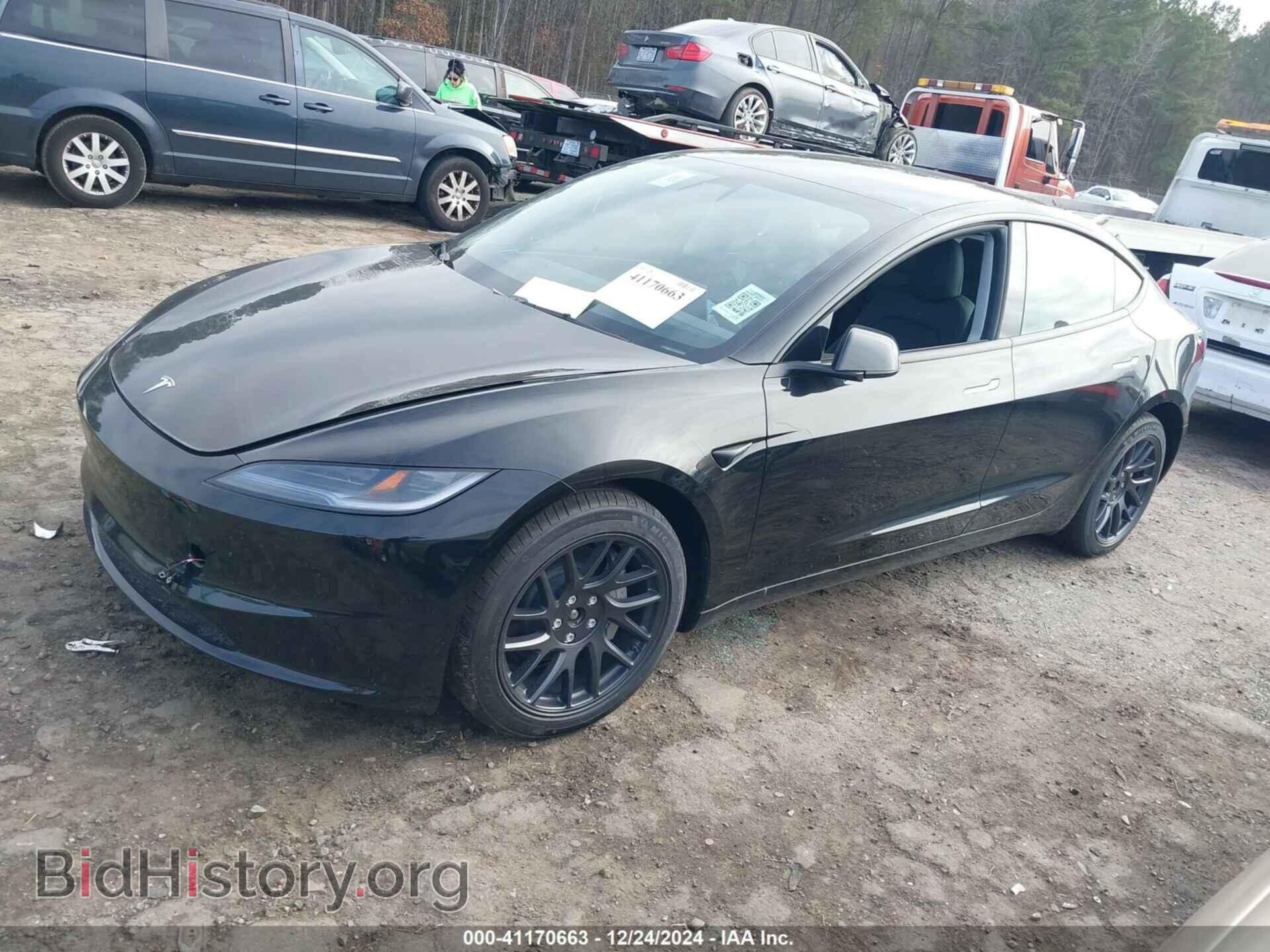 2024 TESLA MODEL 3 - VIN: 5YJ3E1EB2RF806922 - Фото 2