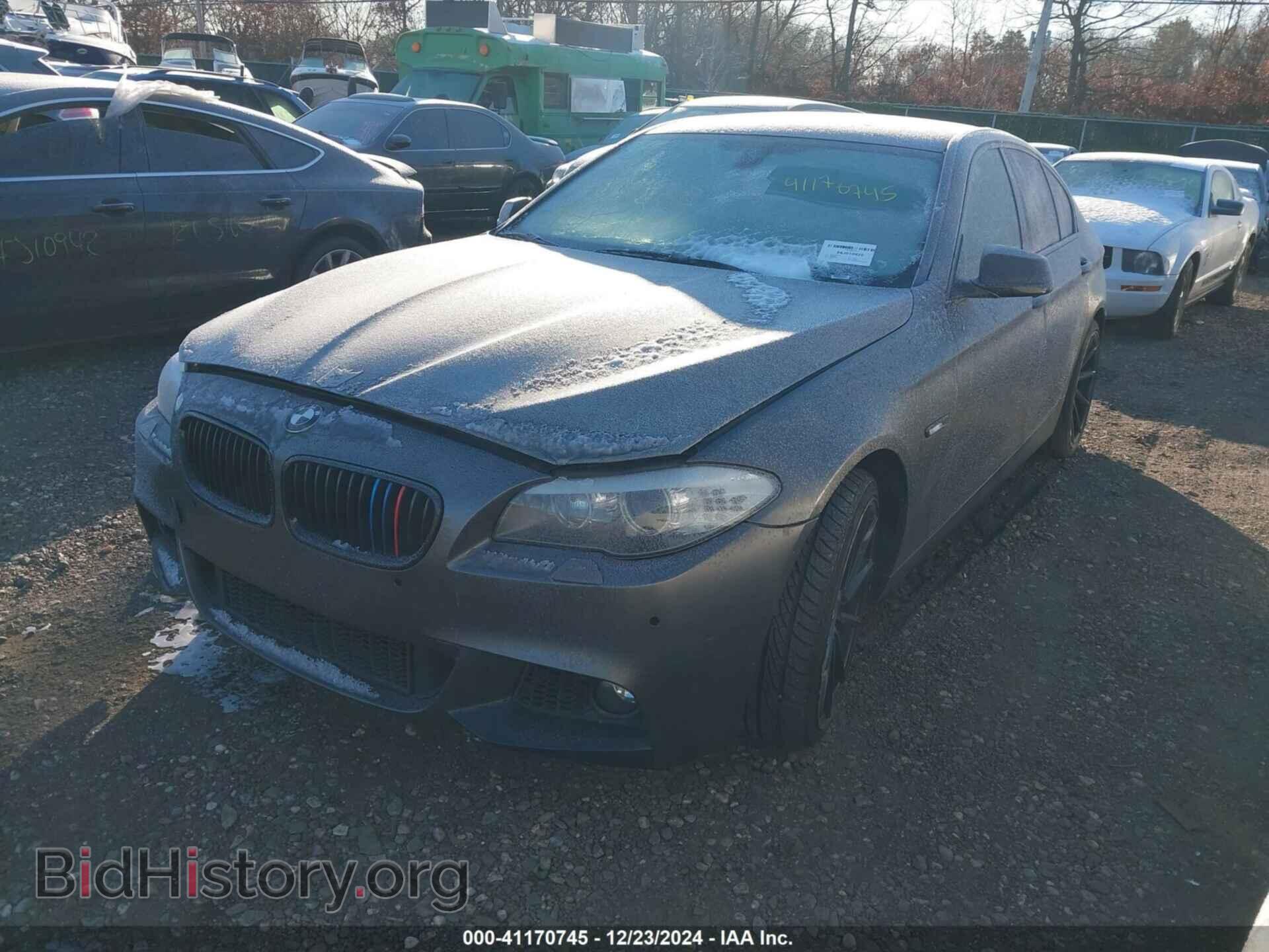 2013 BMW 528I - VIN: WBAXG5C53DD234403 - Фото 2