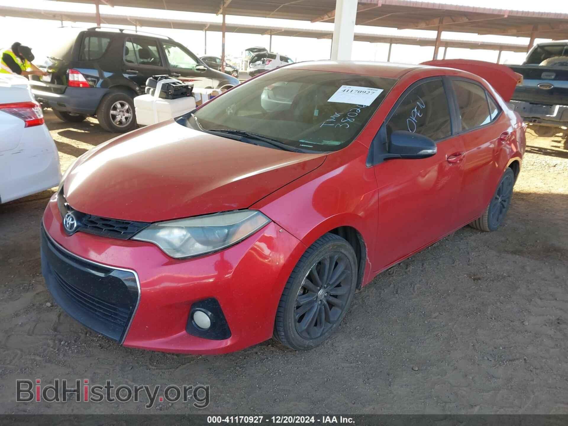 2016 TOYOTA COROLLA - VIN: 5YFBURHE0GP380264 - Фото 2