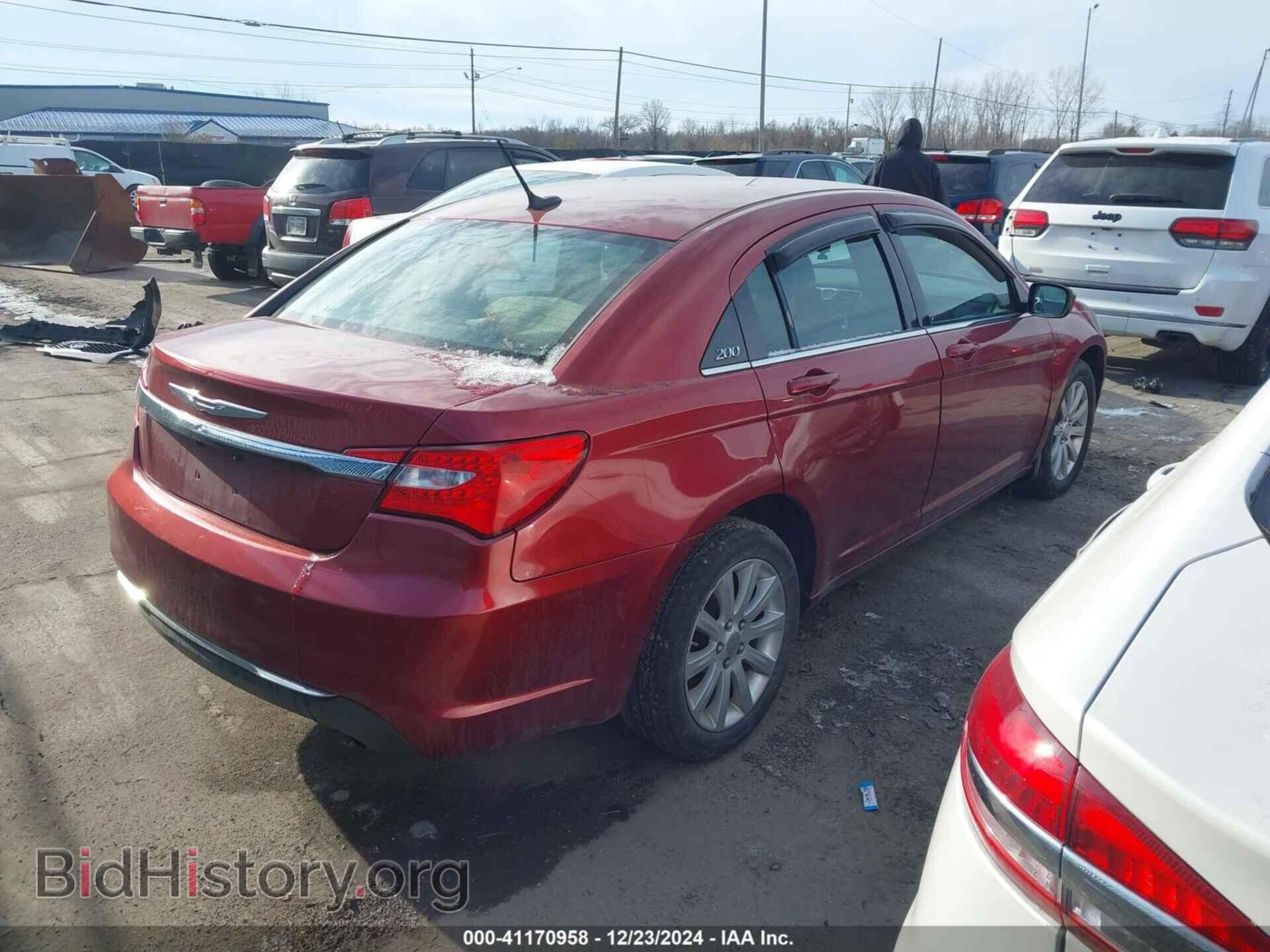 2013 CHRYSLER 200 - VIN: 1C3CCBBB3DN596071 - Фото 4