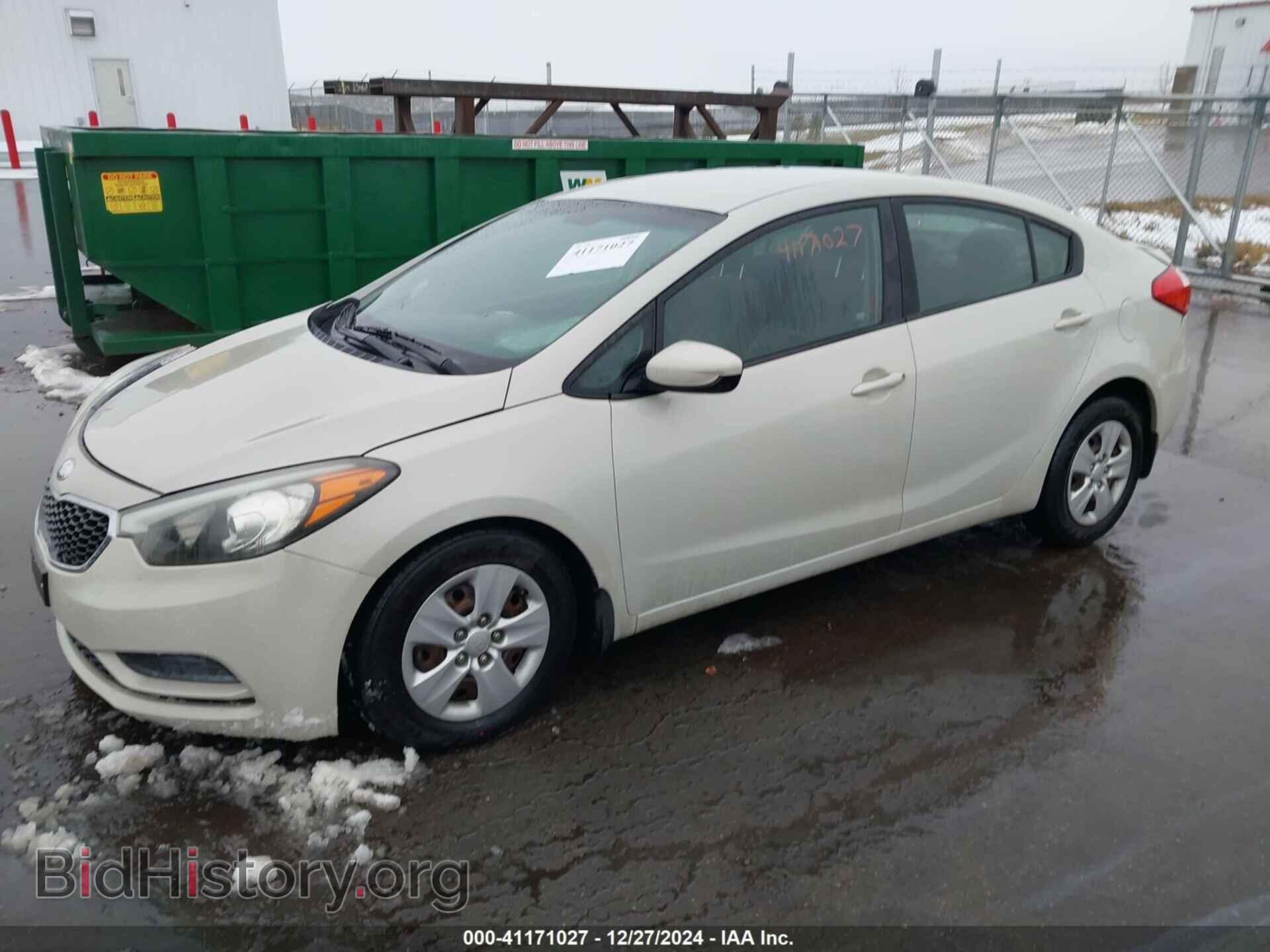 2015 KIA FORTE - VIN: KNAFK4A66F5291417 - Фото 2