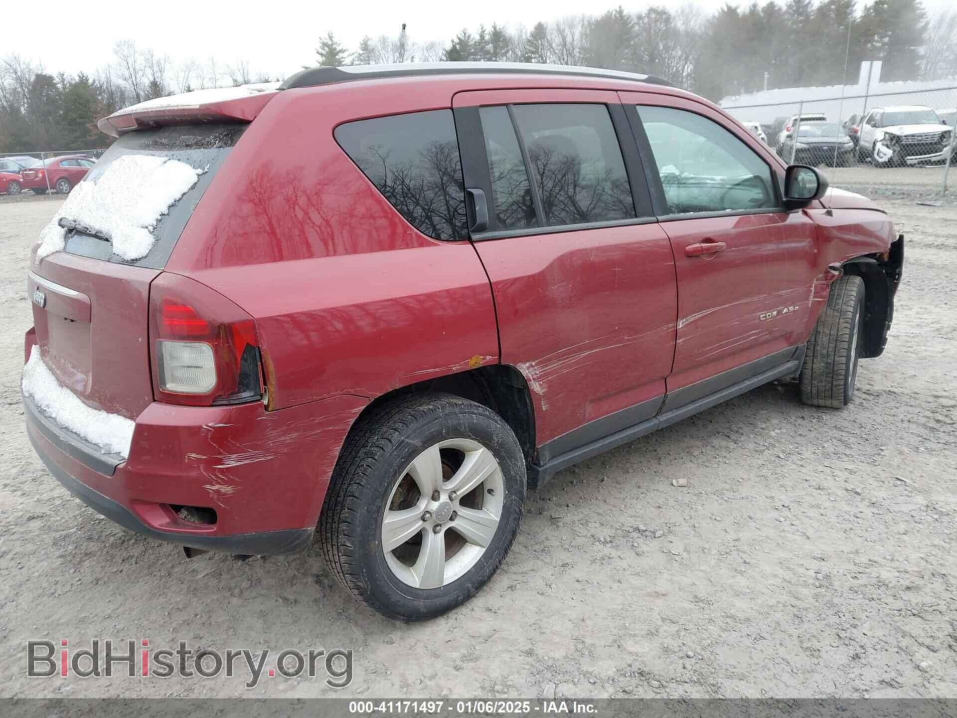 2016 JEEP COMPASS - VIN: 1C4NJDBB7GD756498 - Фото 4