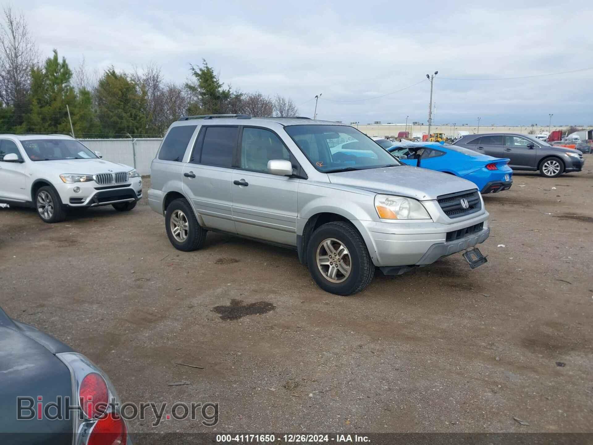 Photo 5FNYF18455B066194 - HONDA PILOT 2005