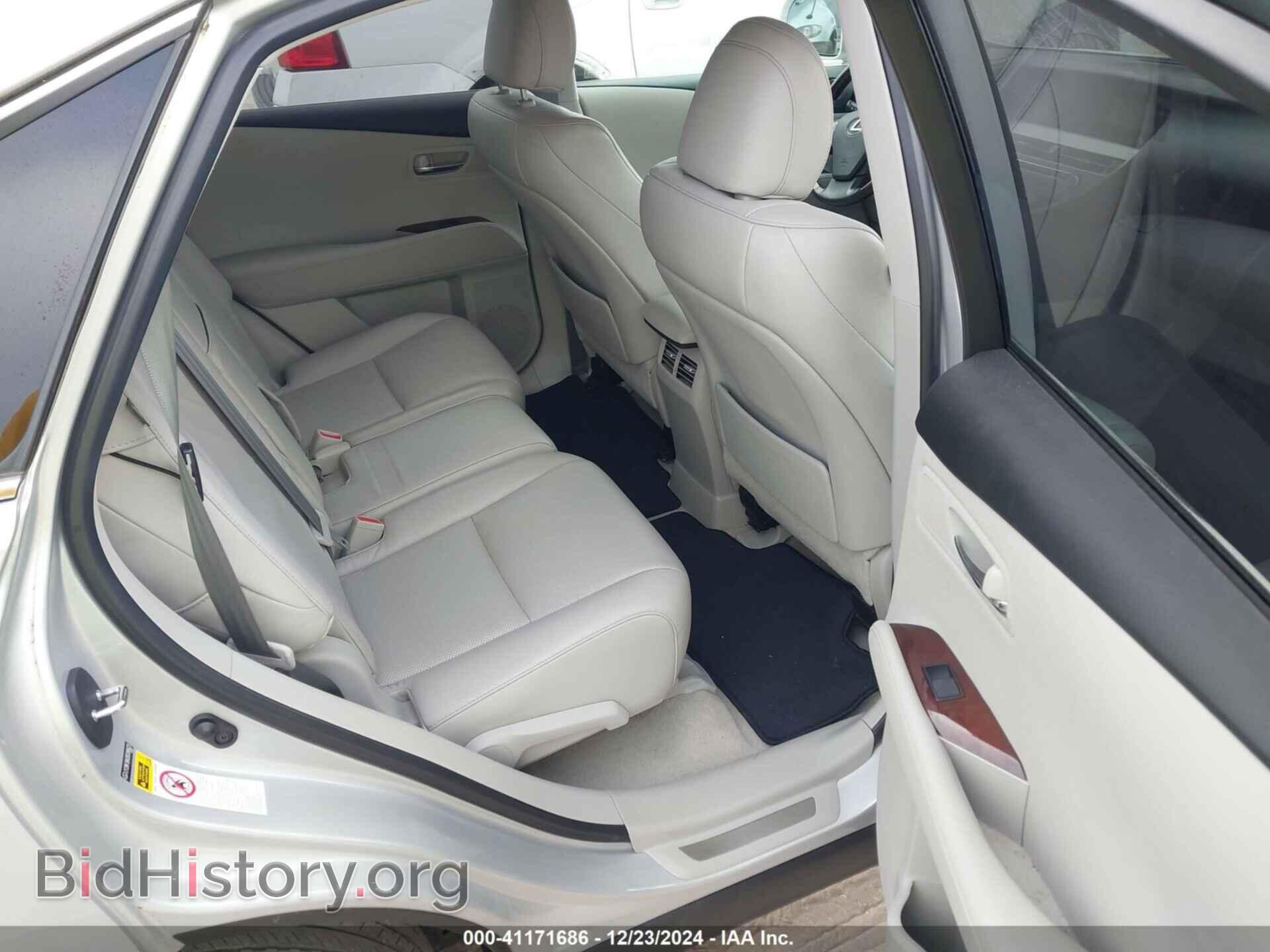 2011 LEXUS RX 350 - VIN: 2T2BK1BA2BC086625 - Photo 8