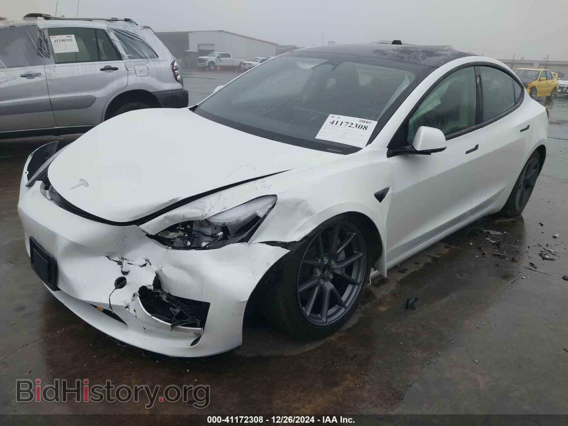 2023 TESLA MODEL 3 - VIN: 5YJ3E1EA5PF605052 - Фото 2