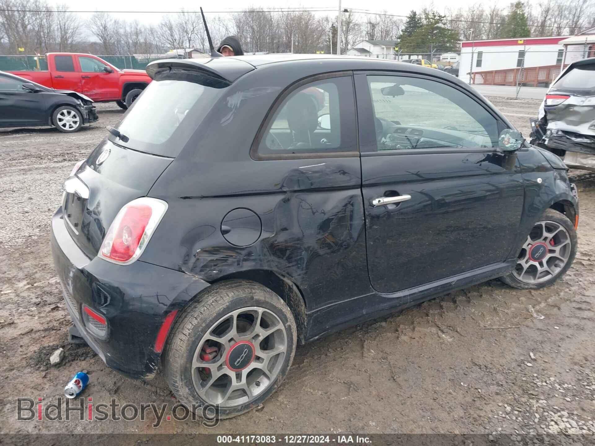 2015 FIAT 500 - VIN: 3C3CFFBRXFT550168 - Фото 4