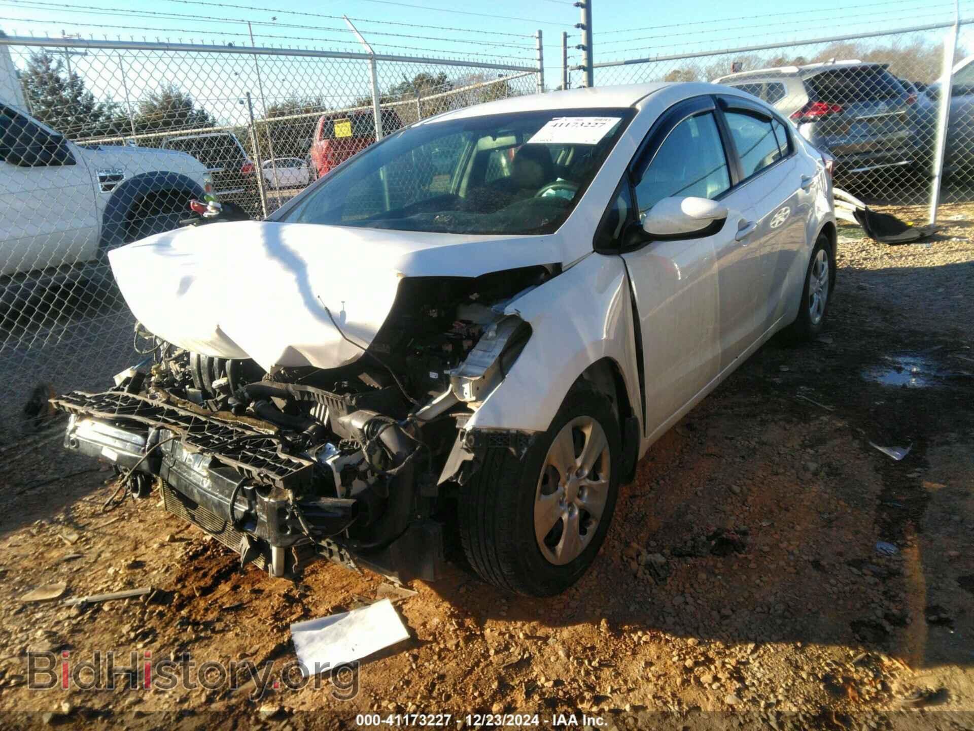 2016 KIA FORTE - VIN: KNAFK4A65G5572223 - Фото 2