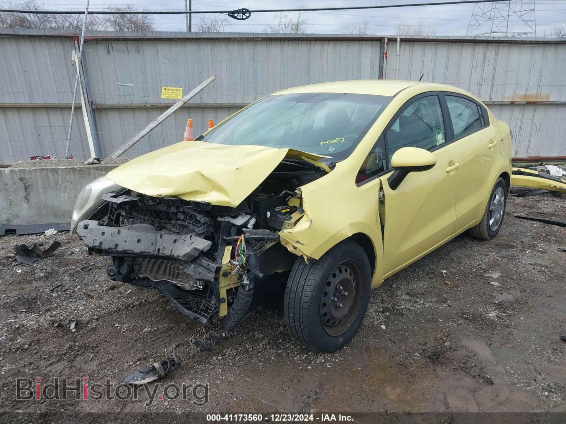 2016 KIA RIO - VIN: KNADM4A36G6548675 - Фото 2