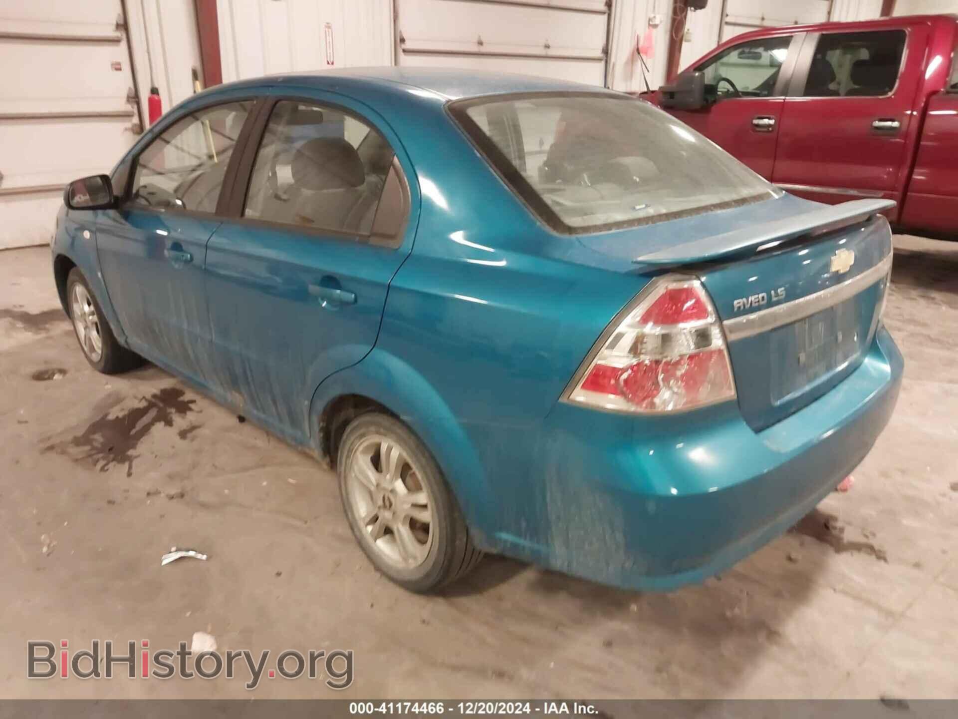2008 CHEVROLET AVEO - VIN: KL1TD56678B200083 - Фото 3