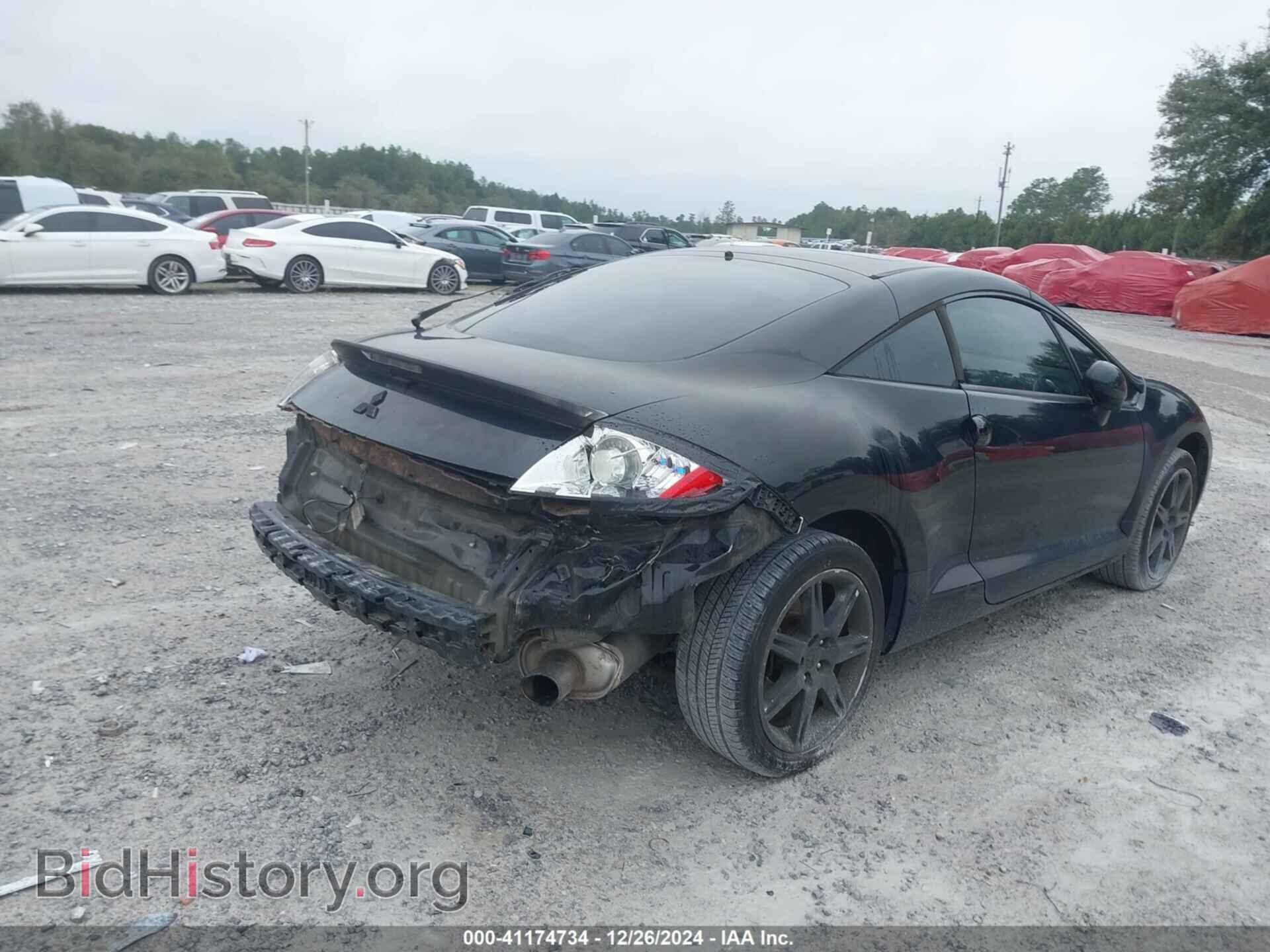 2007 MITSUBISHI ECLIPSE - VIN: 4A3AK34T27E055614 - Photo 4