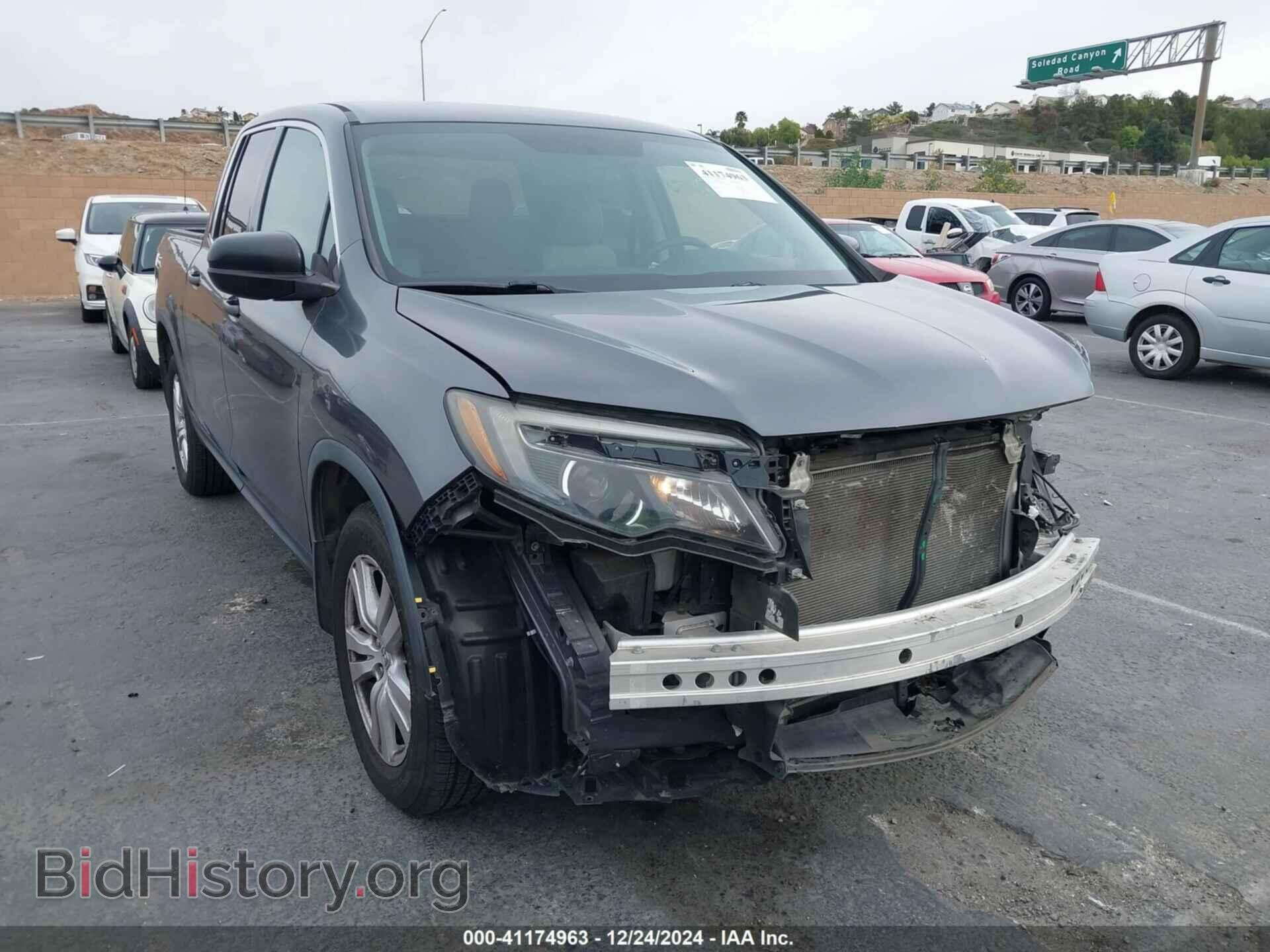 Photo 5FPYK2F24HB005109 - HONDA RIDGELINE 2017