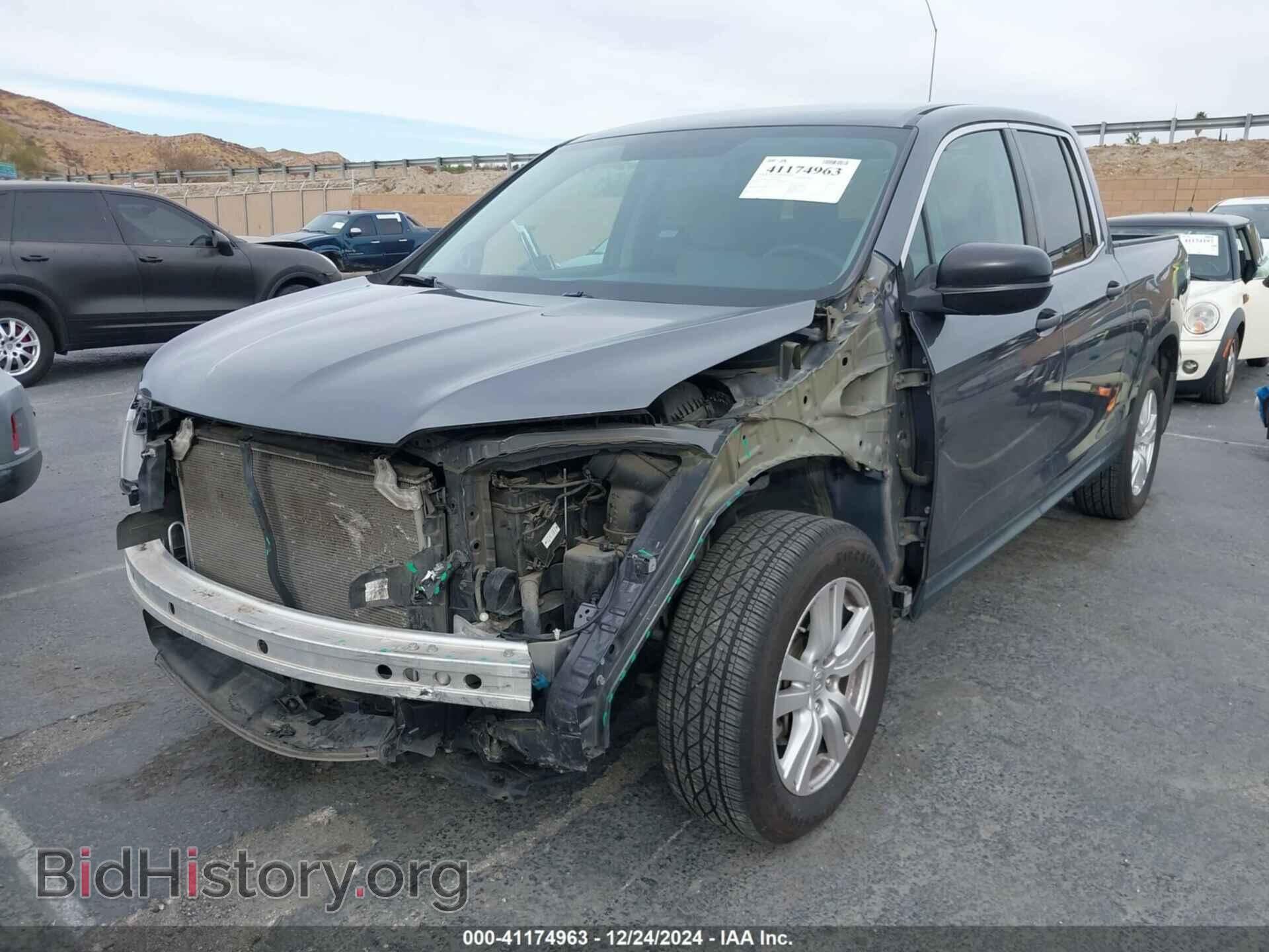 2017 HONDA RIDGELINE - VIN: 5FPYK2F24HB005109 - Фото 2