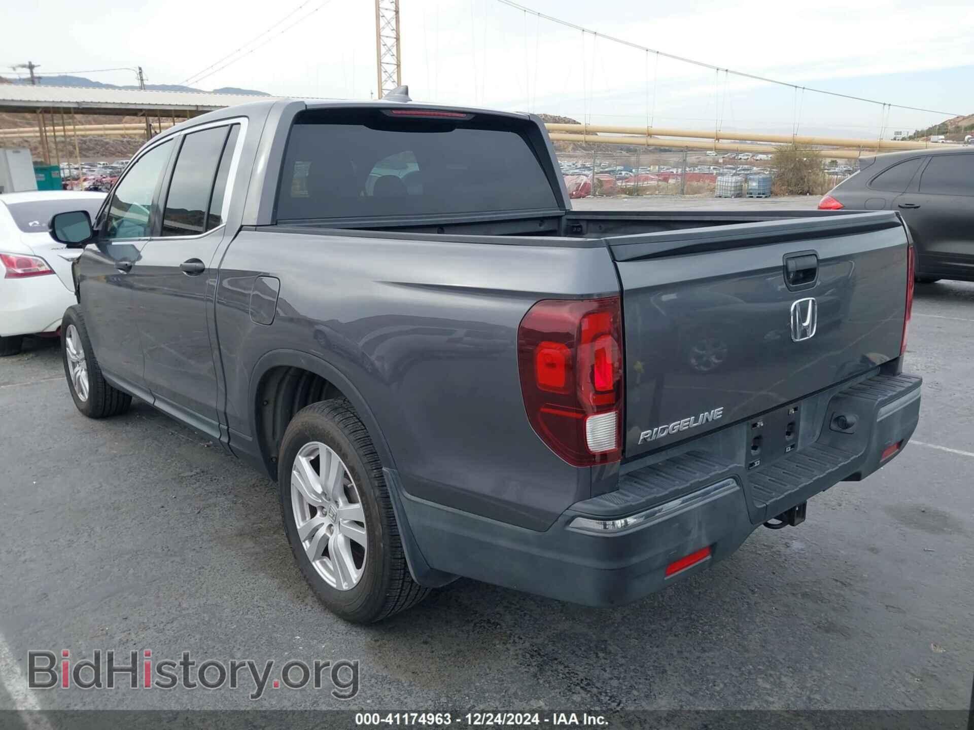 2017 HONDA RIDGELINE - VIN: 5FPYK2F24HB005109 - Фото 3