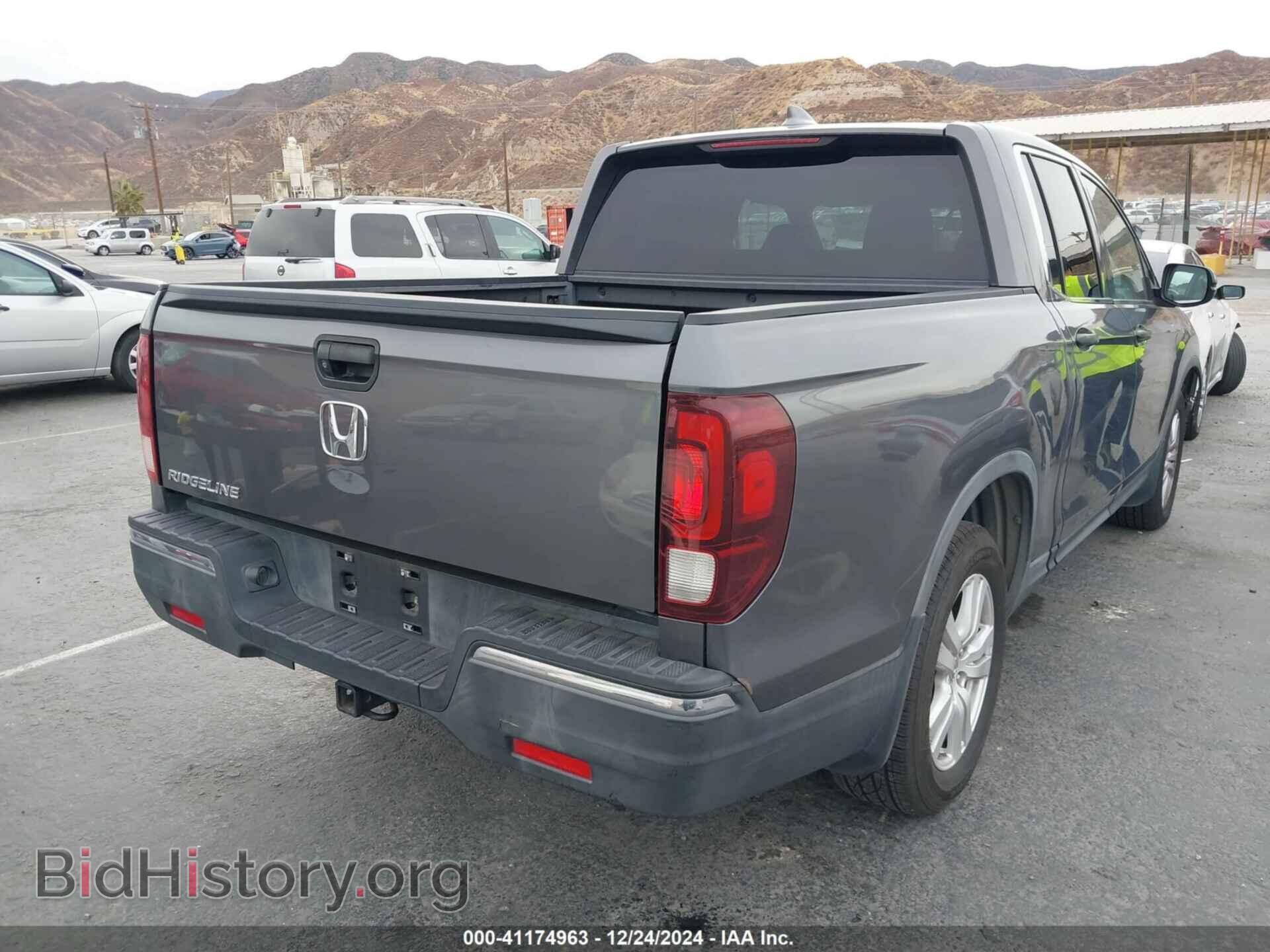 2017 HONDA RIDGELINE - VIN: 5FPYK2F24HB005109 - Фото 4