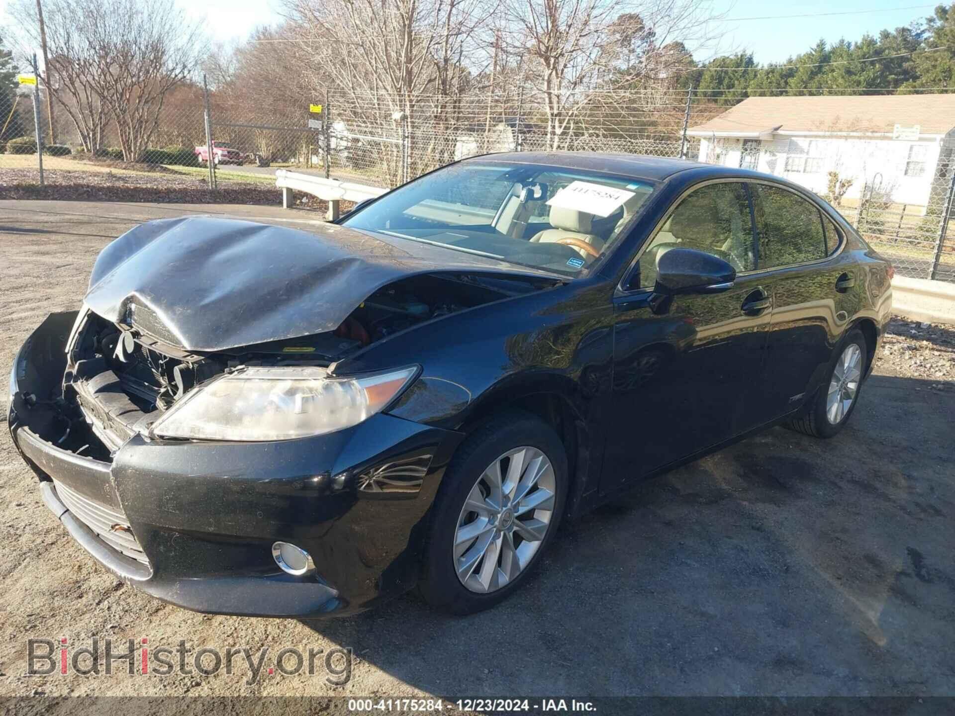 2013 LEXUS ES 300H - VIN: JTHBW1GG7D2018097 - Фото 2