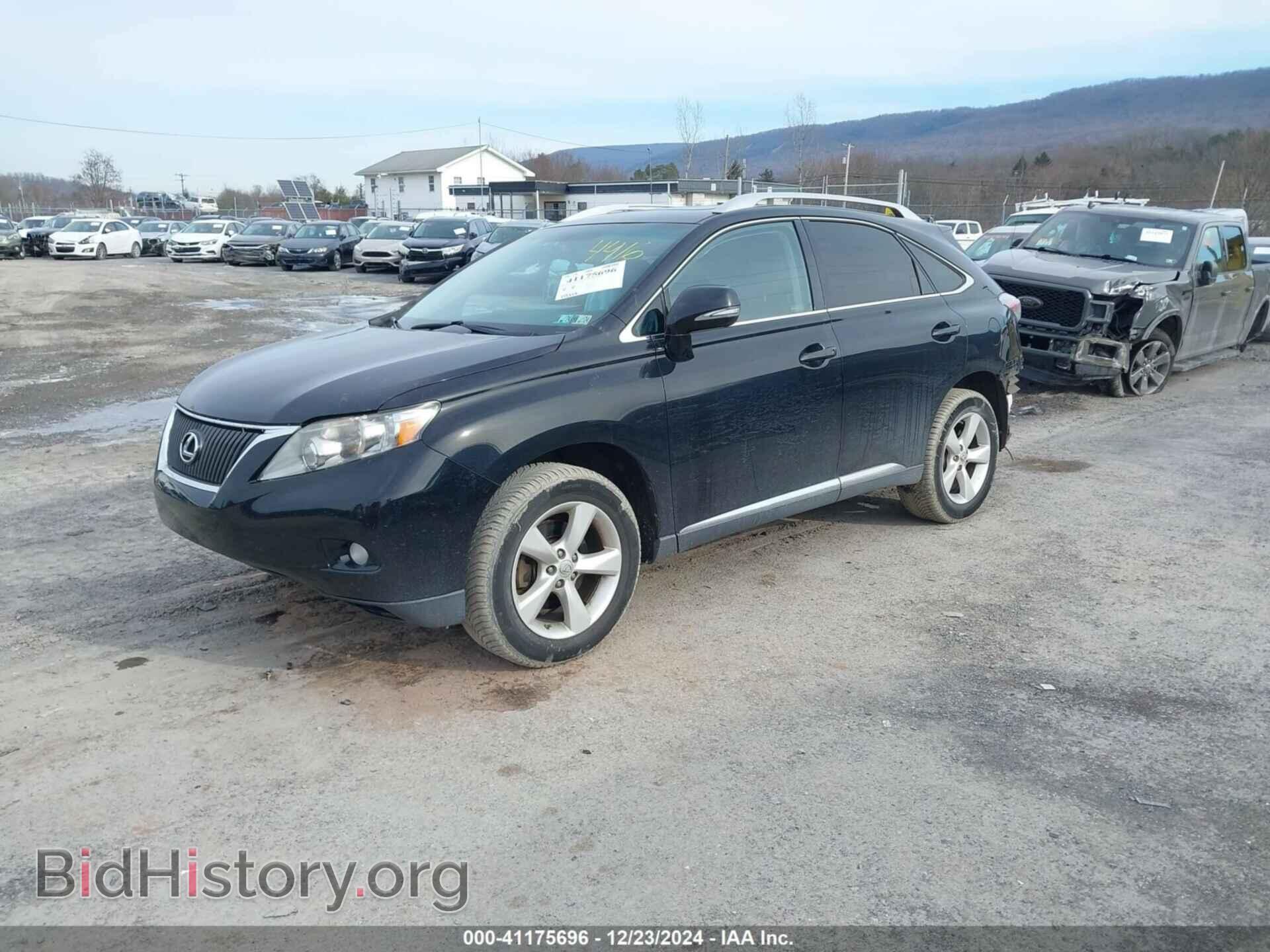2010 LEXUS RX - VIN: 2T2BK1BA1AC074416 - Фото 2